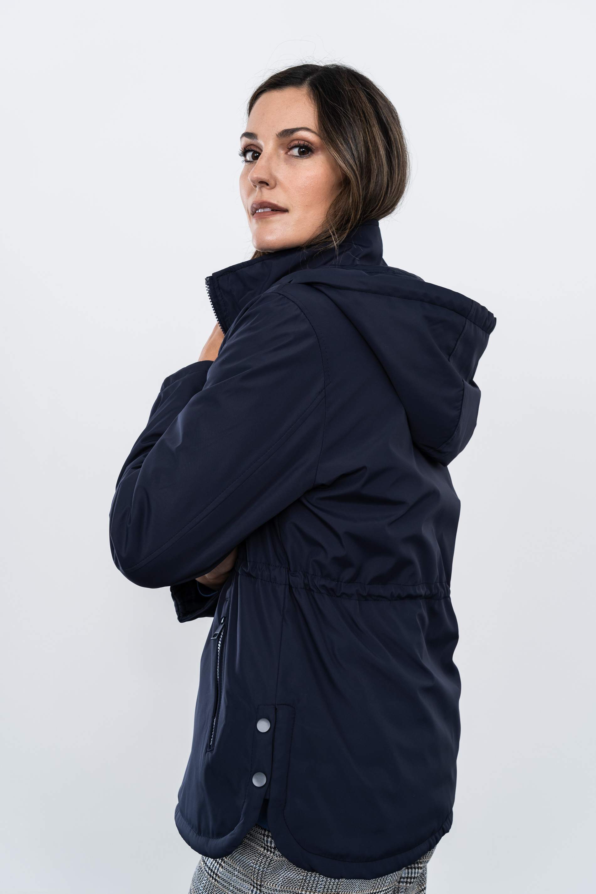 PARKA AJUSTABLE REVERSIBLE MARINO