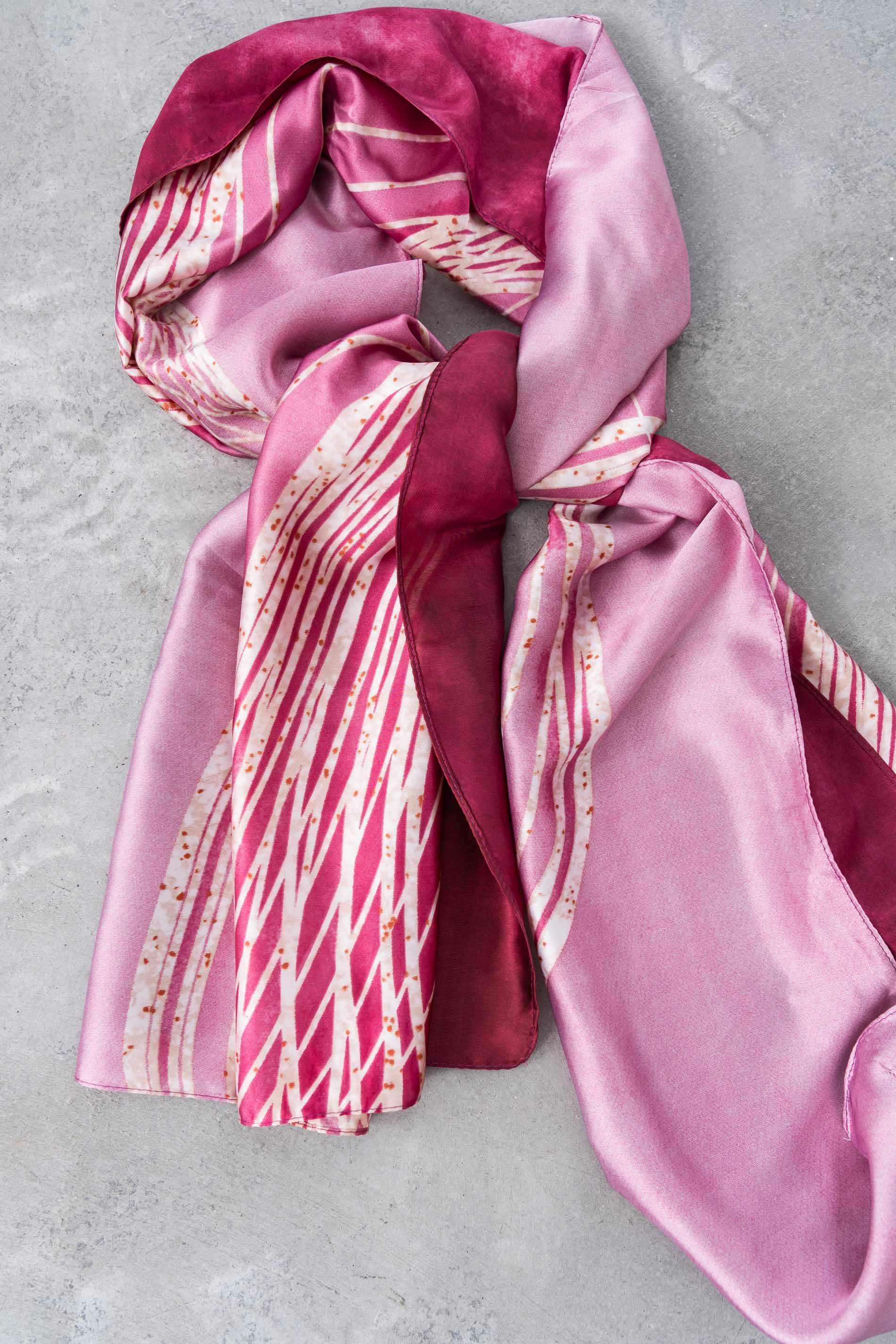 FOULARD EFECTO SEDA TRAZOS