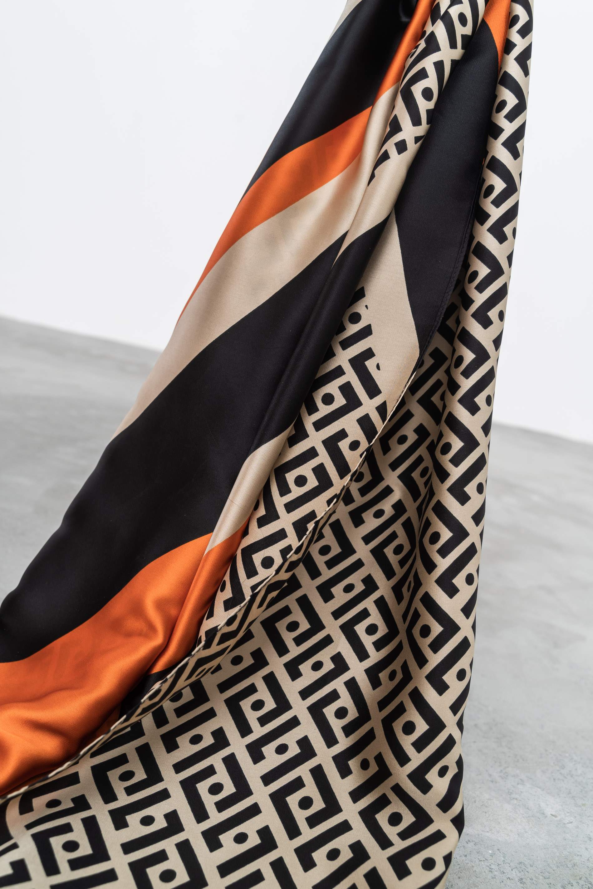 FOULARD EFECTO SEDA COMBINADO