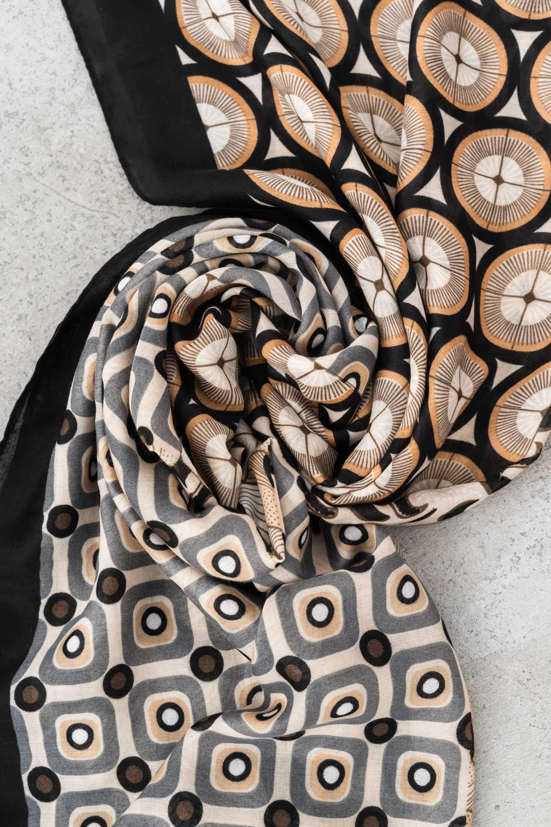 FOULARD ESTAMPADO COMBINADO