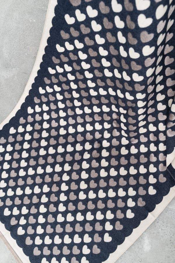 ESTOLA CORAZONES ÍNDIGO