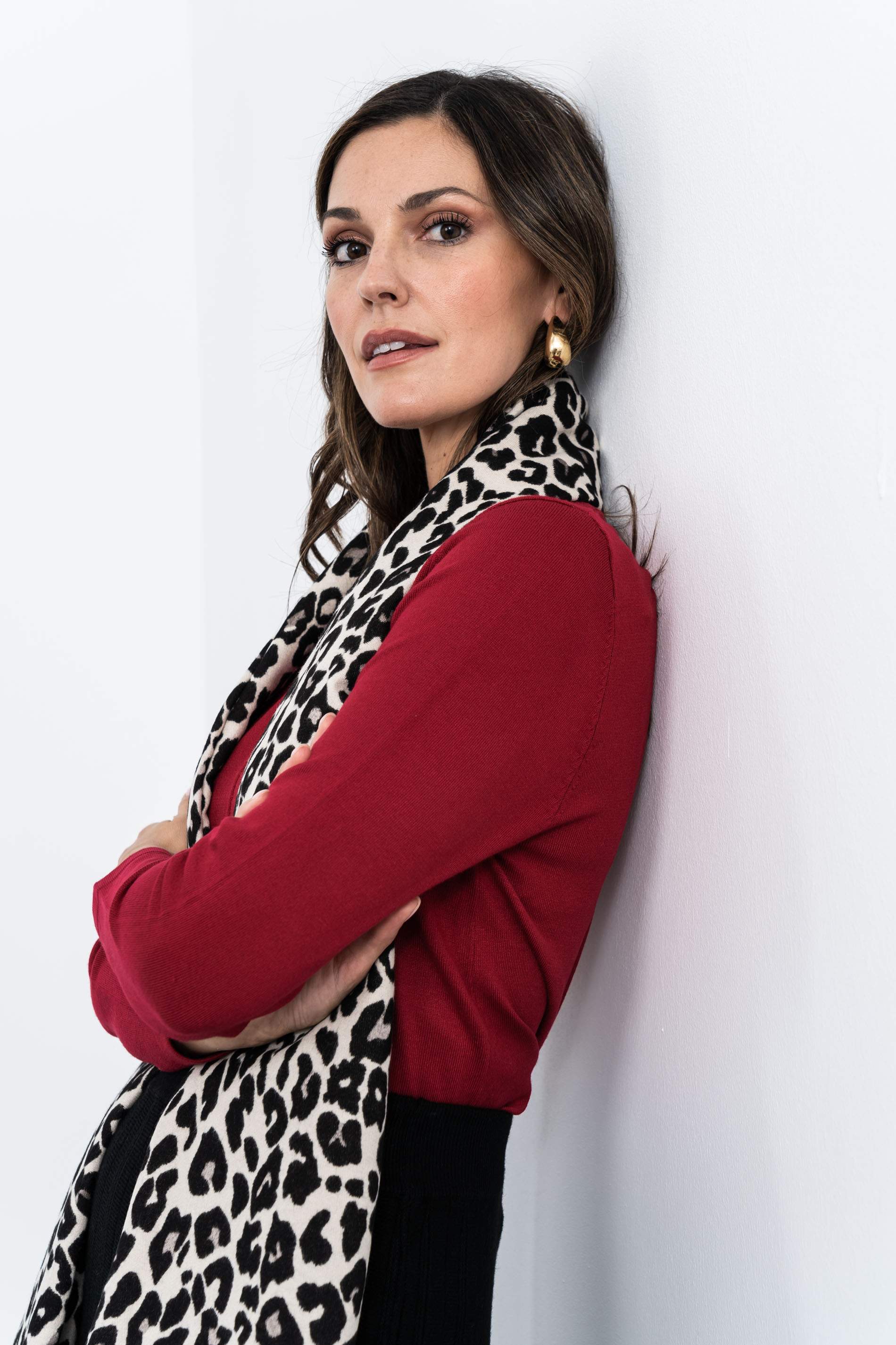 ESTOLA REVERSIBLE ANIMAL NEGRO