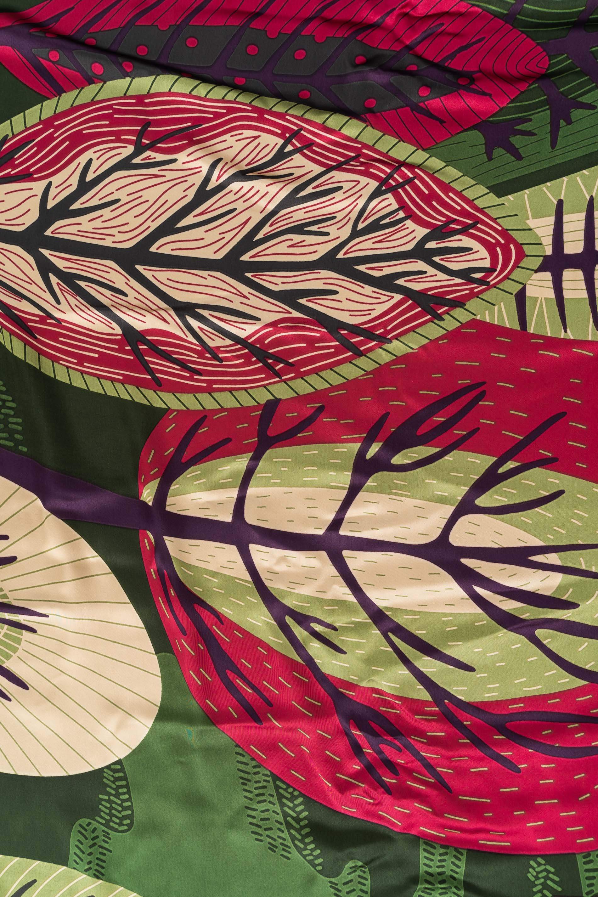FOULARD EFECTO SEDA ÁRBOL