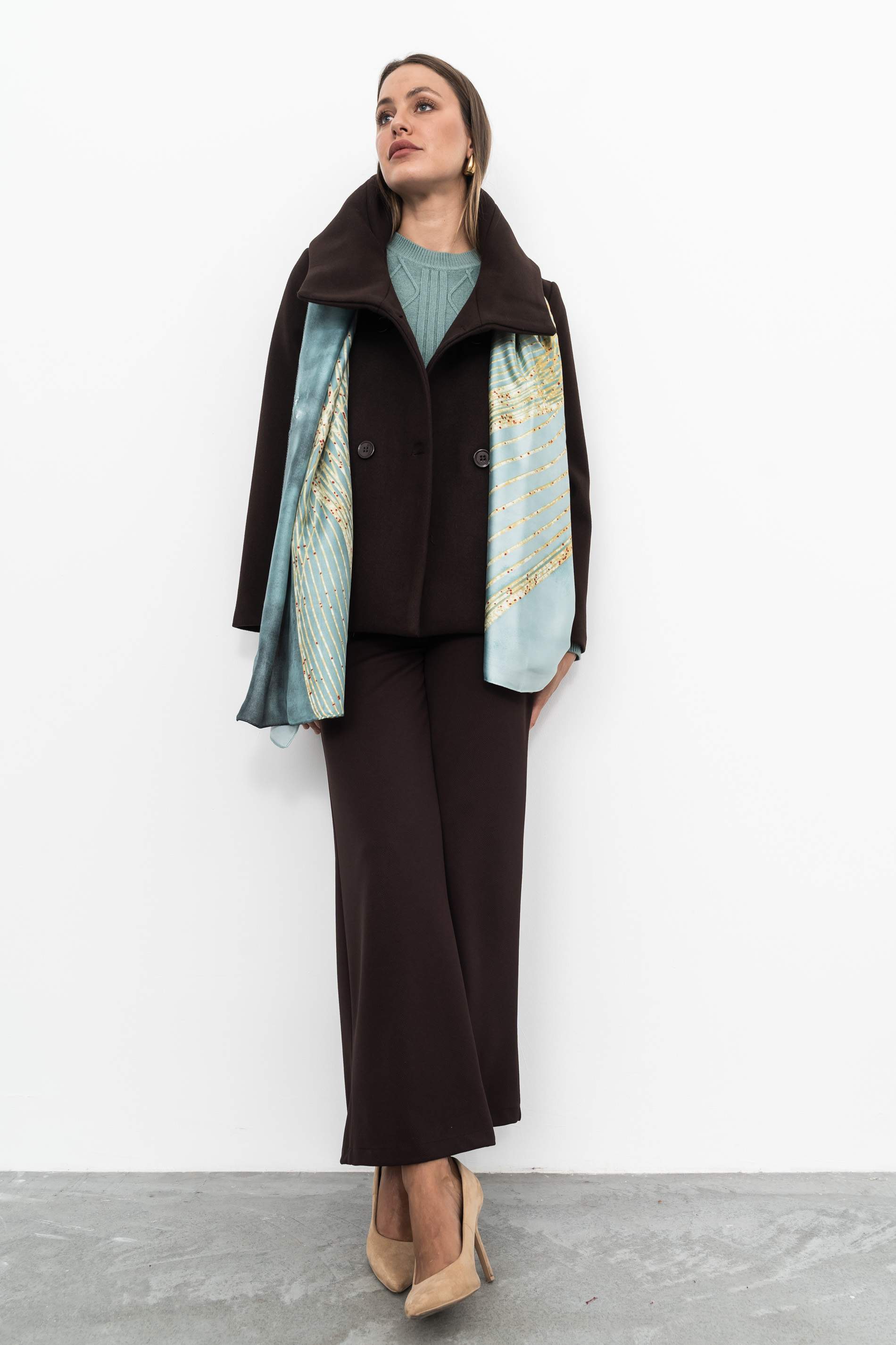 FOULARD EFECTO SEDA TRAZOS