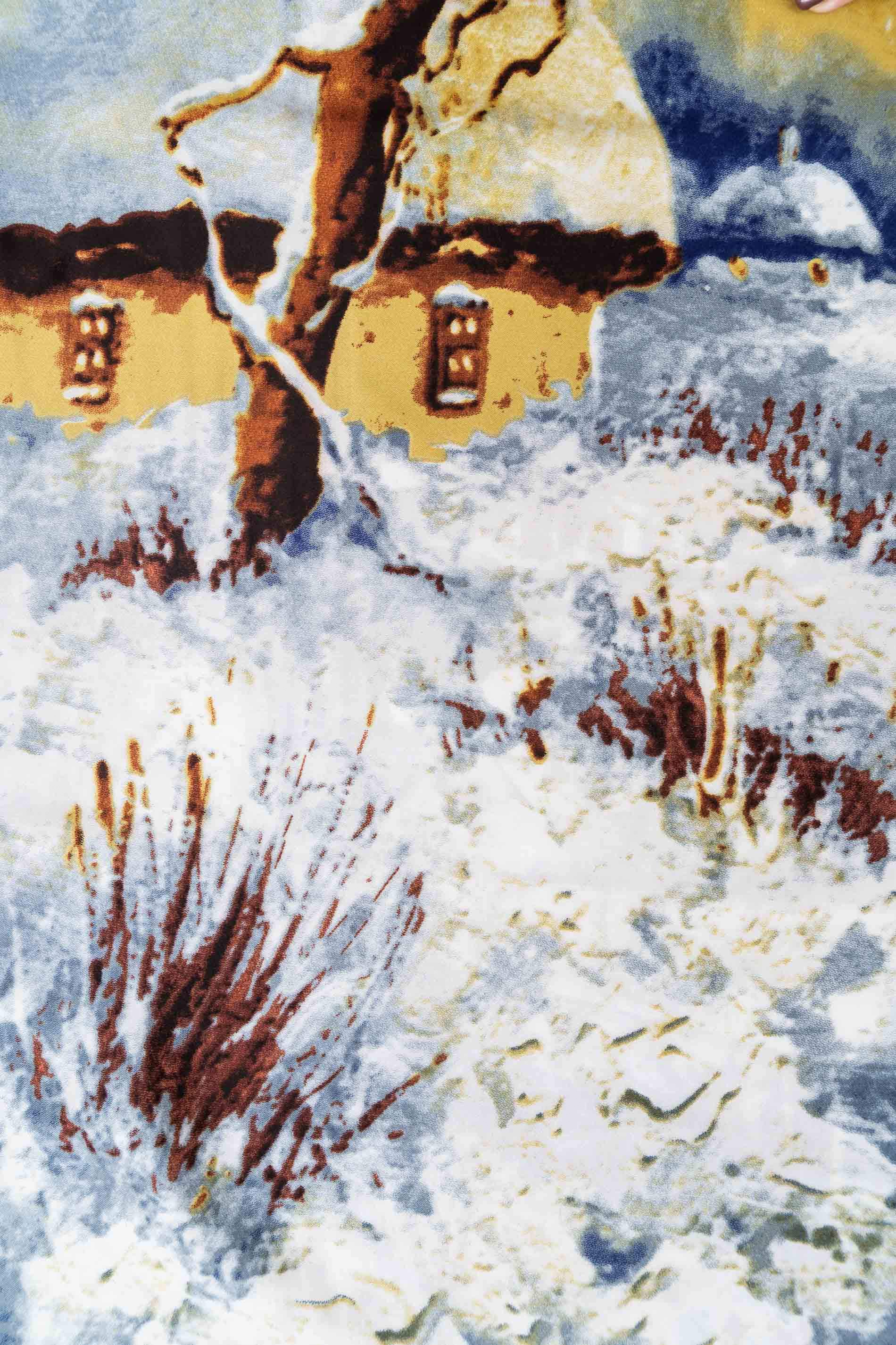 FOULARD EFECTO SEDA NIEVE