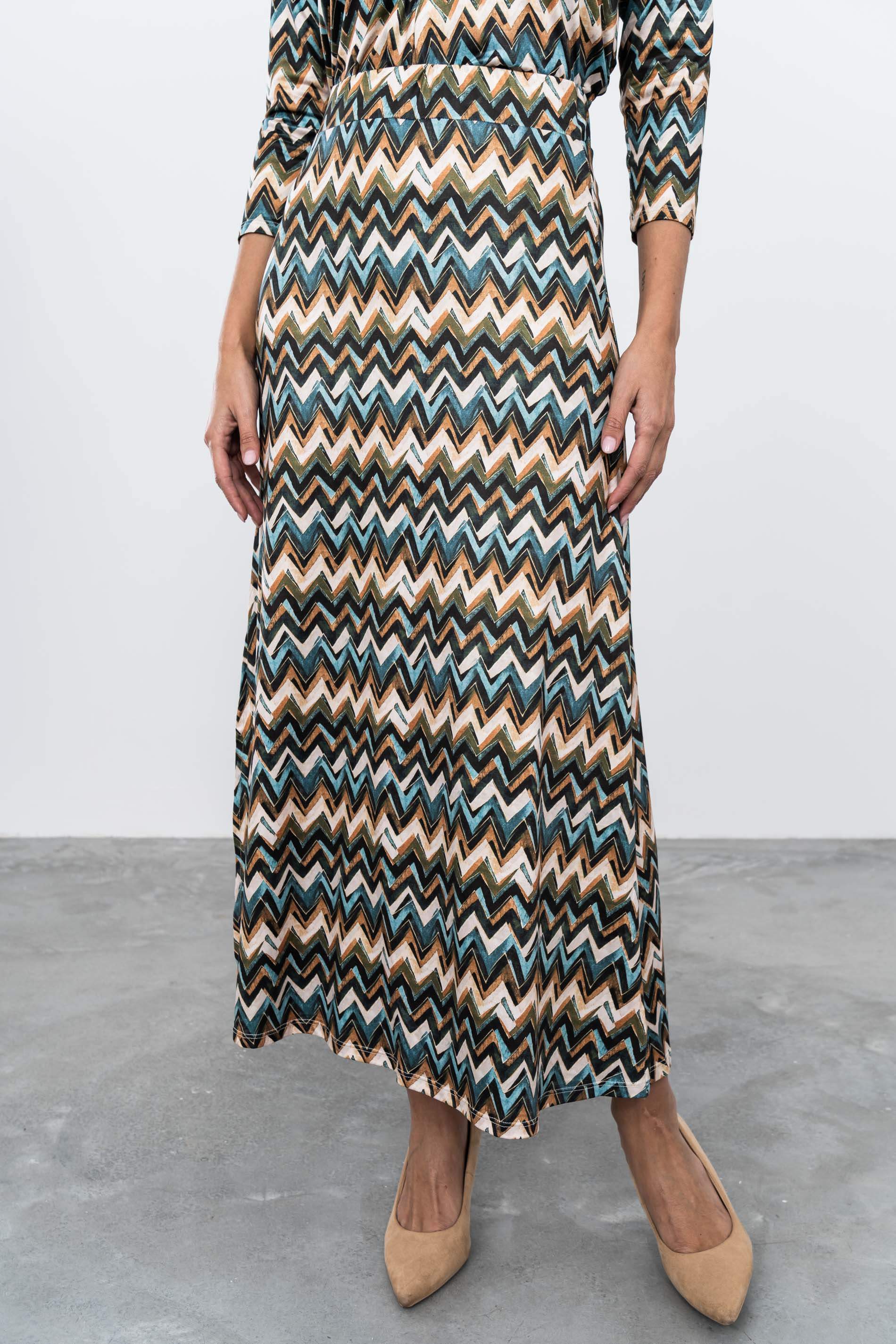 FALDA ABERTURAS ZIGZAG