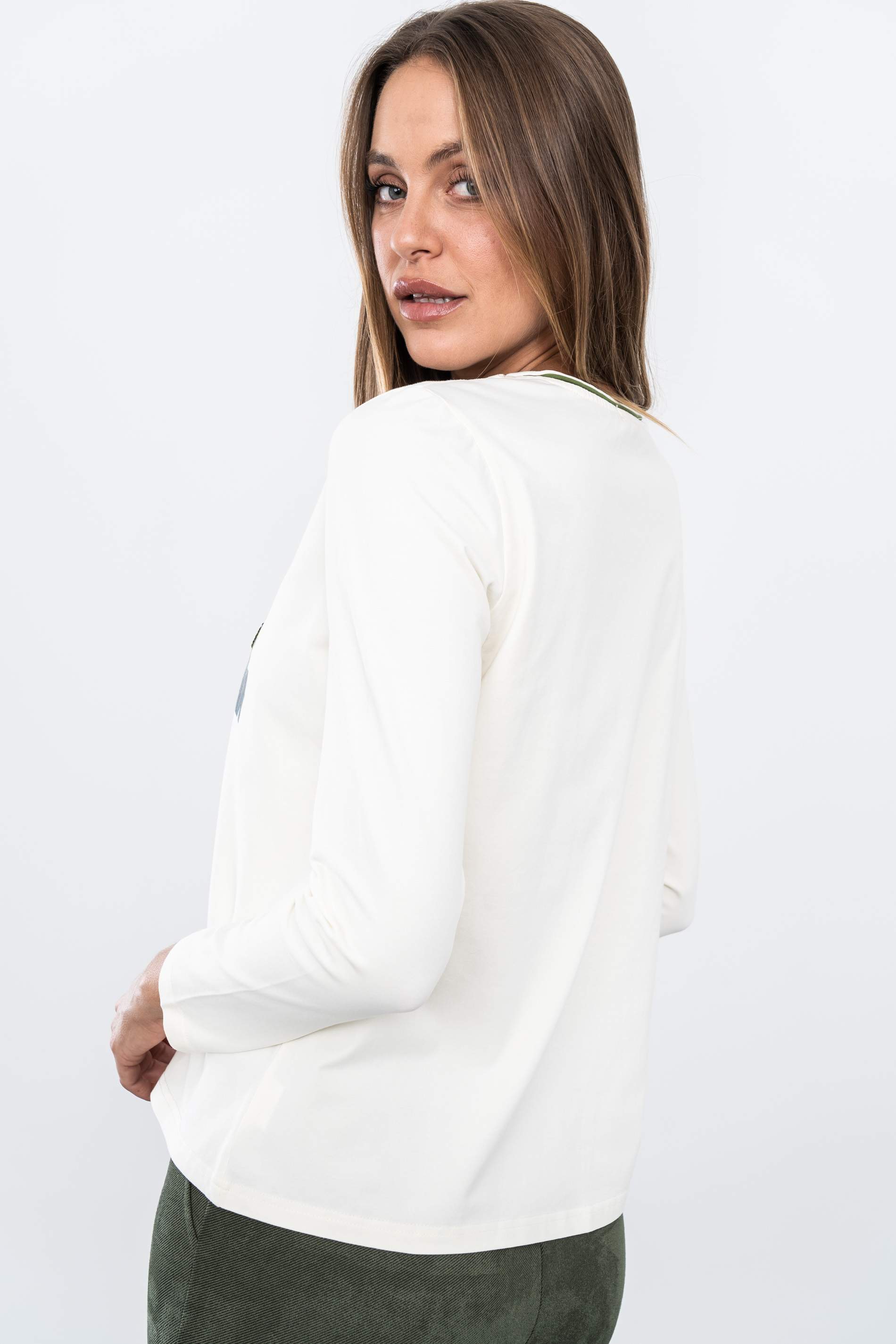 CAMISETA BORDADO PAISAJE