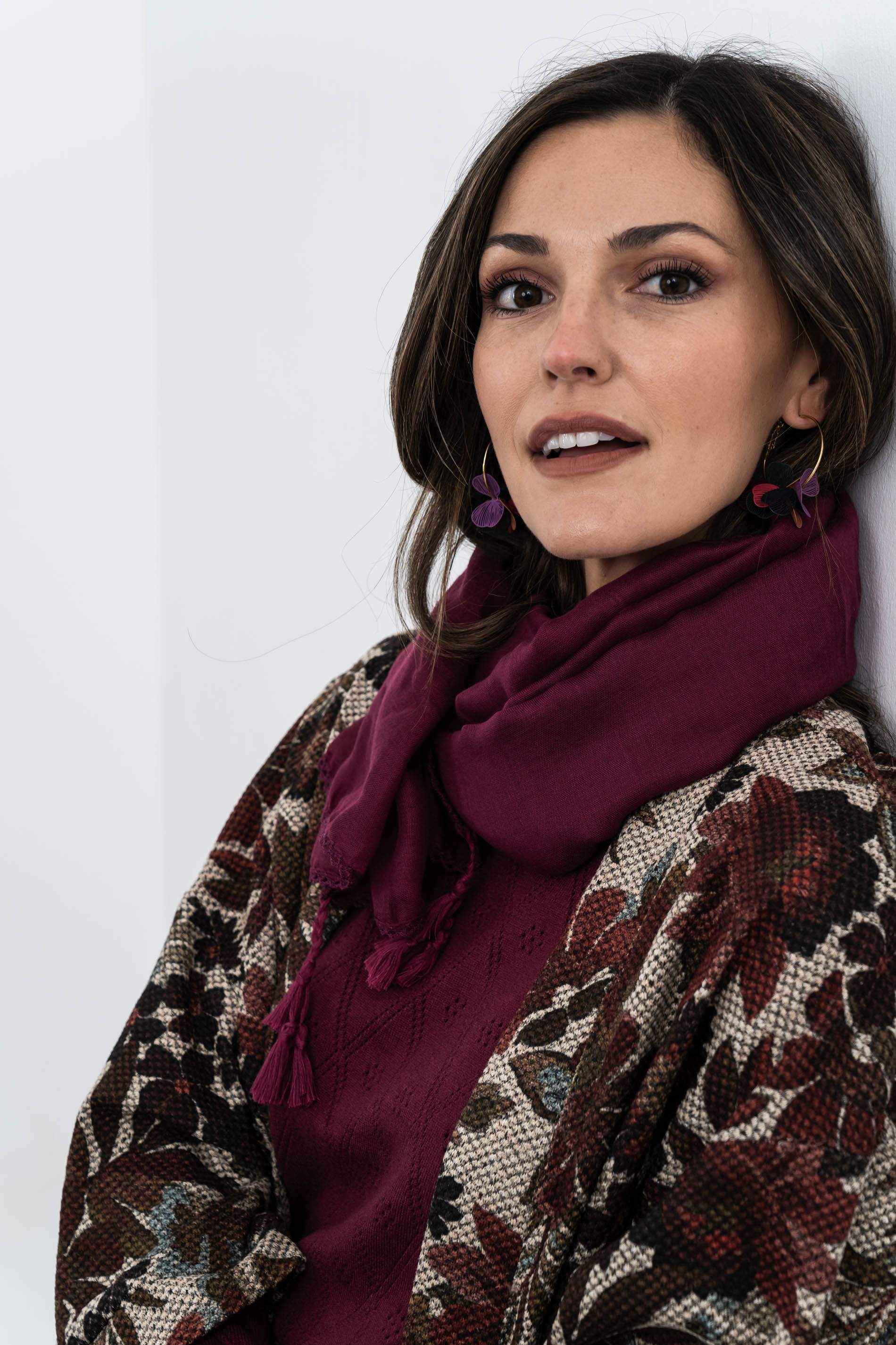 JERSEY CALADOS ROMBOS BURDEOS