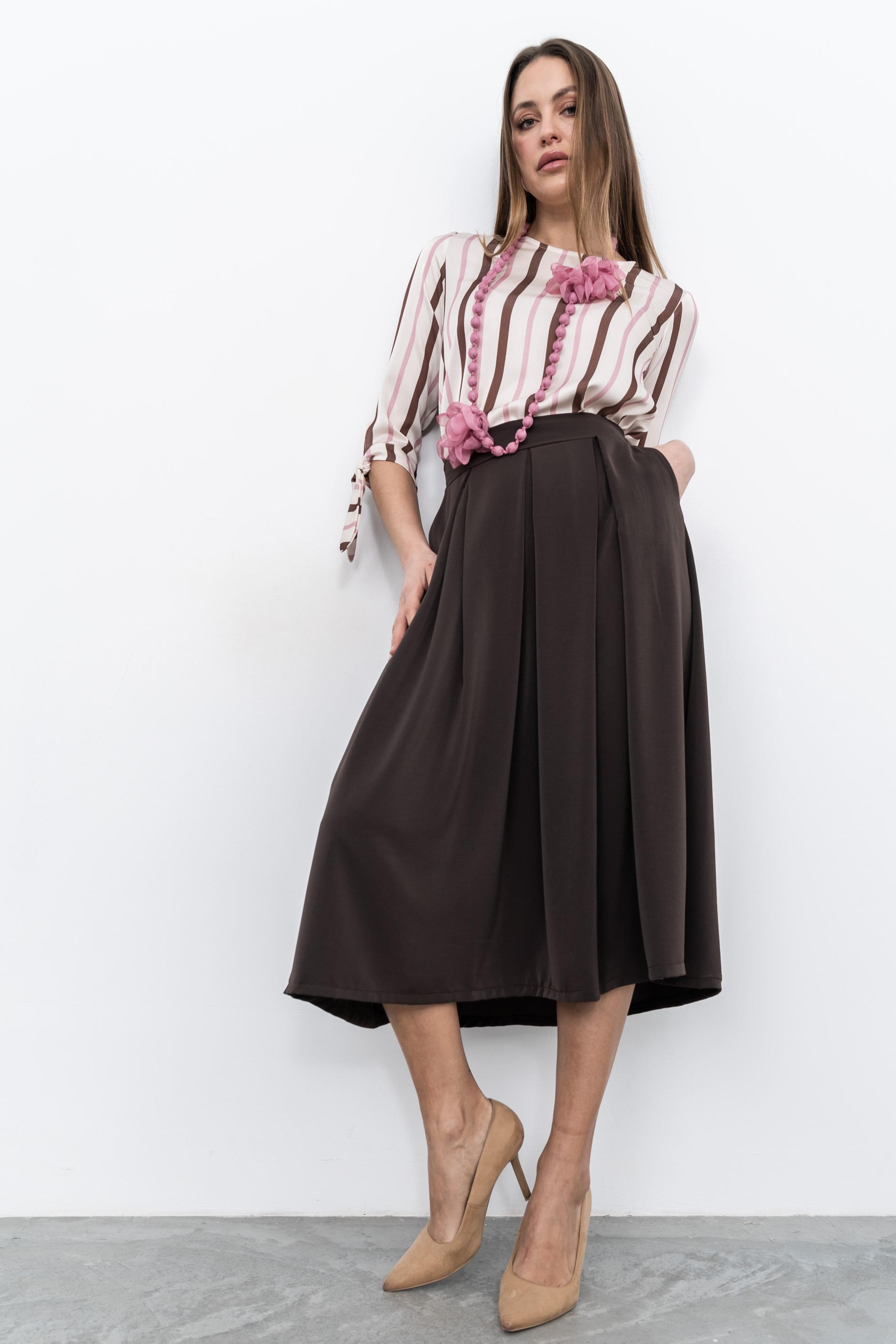 FALDA TABLAS CHOCOLATE