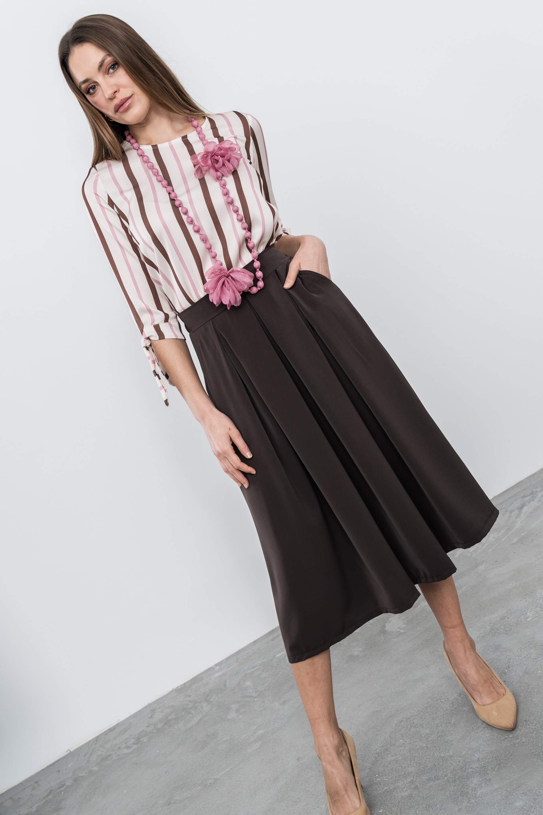 FALDA TABLAS CHOCOLATE