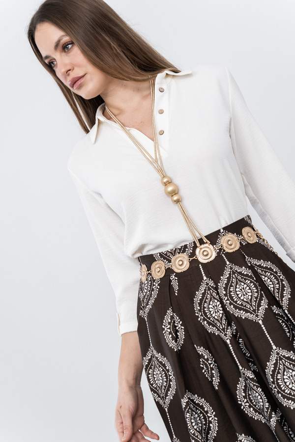 FALDA TABLAS DIBUJOS CHOCOLATE