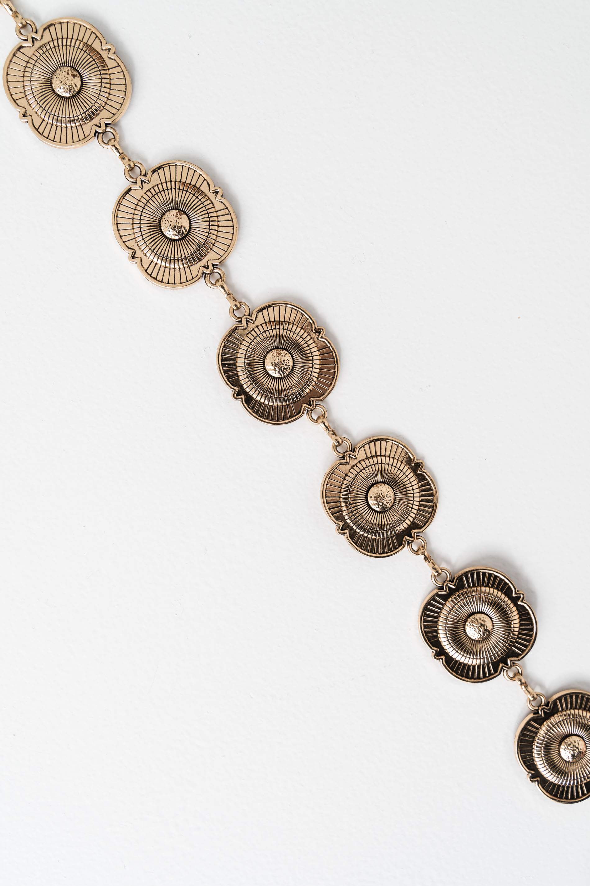 CINTURÓN METAL FLOR