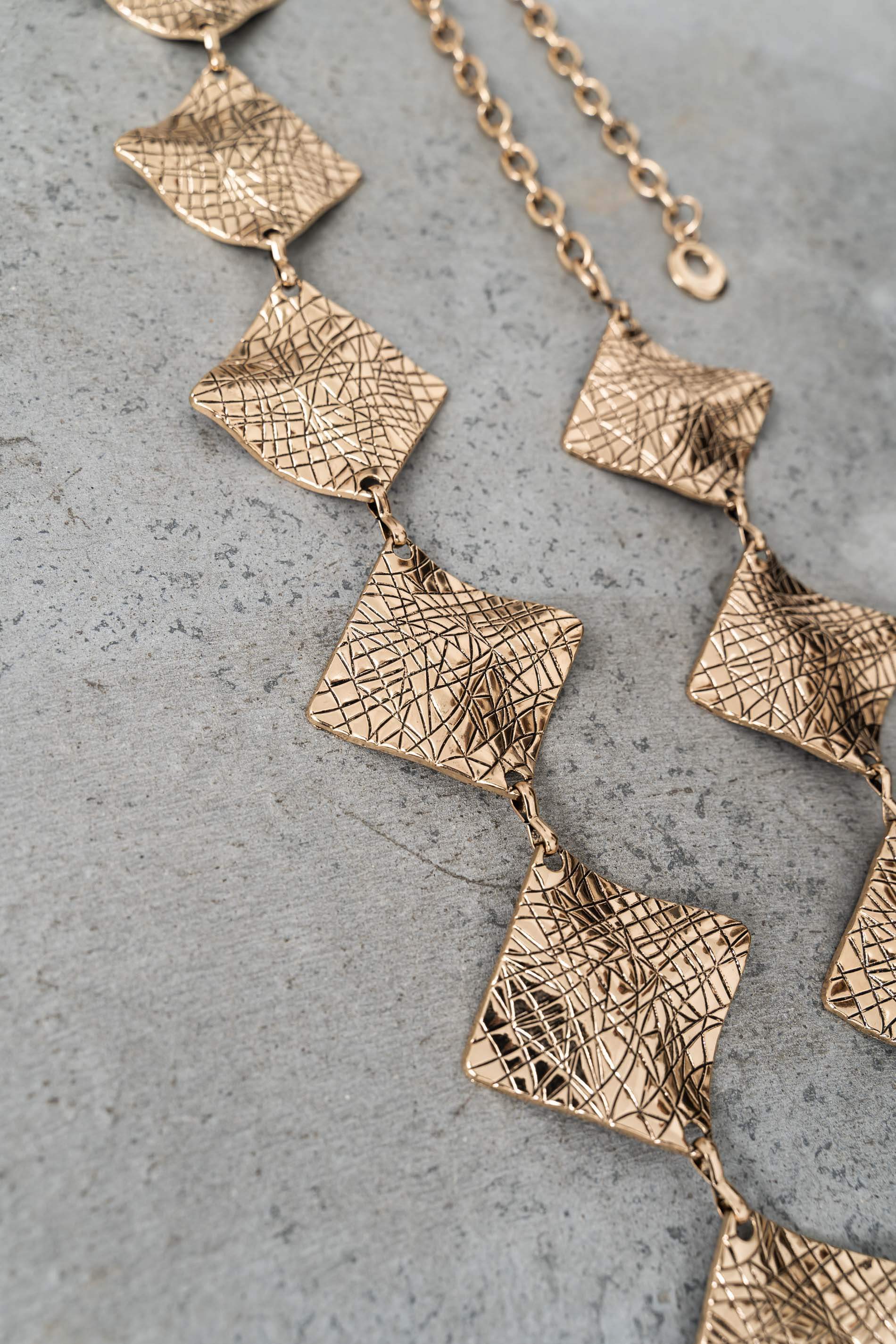 CINTURÓN METAL TEXTURA