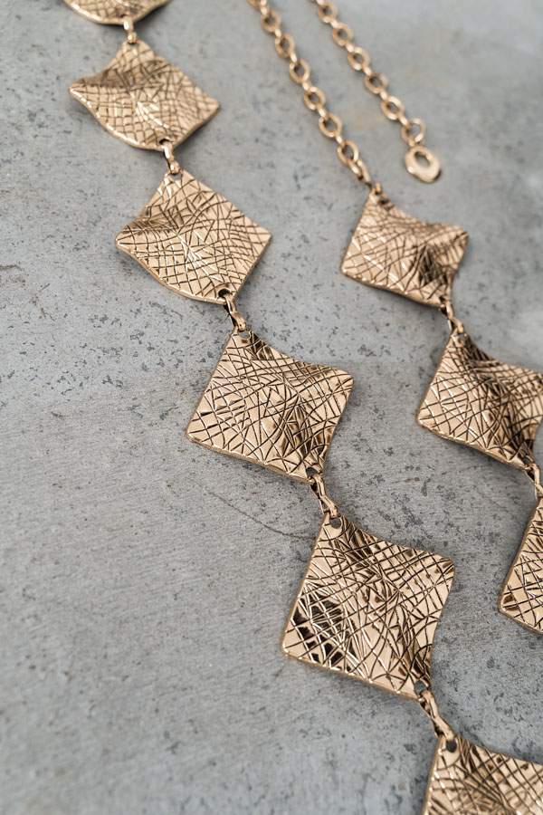 CINTURÓN METAL TEXTURA