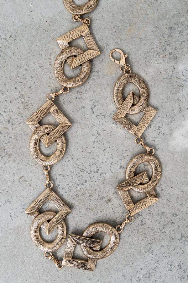 CINTURÓN METAL GEOMÉTRICOS