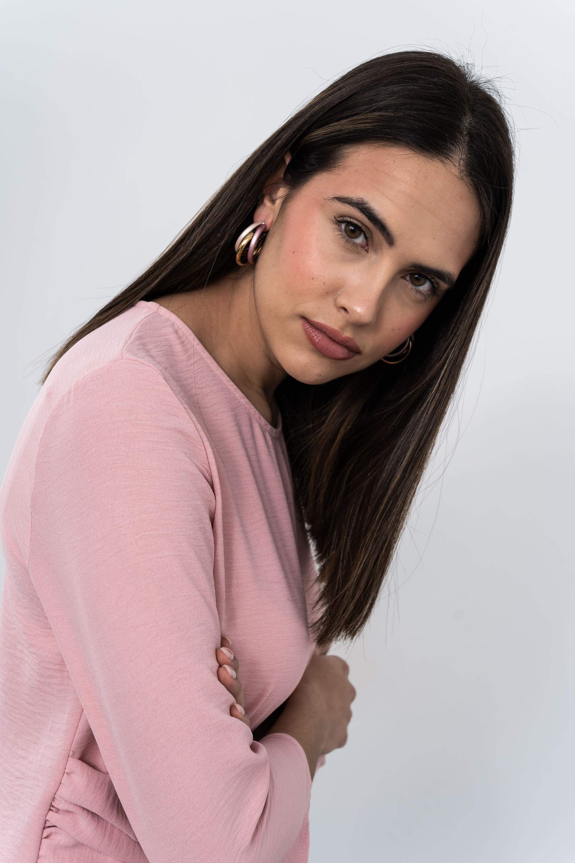 BLUSÓN RECOGIDO LATERAL NUDE