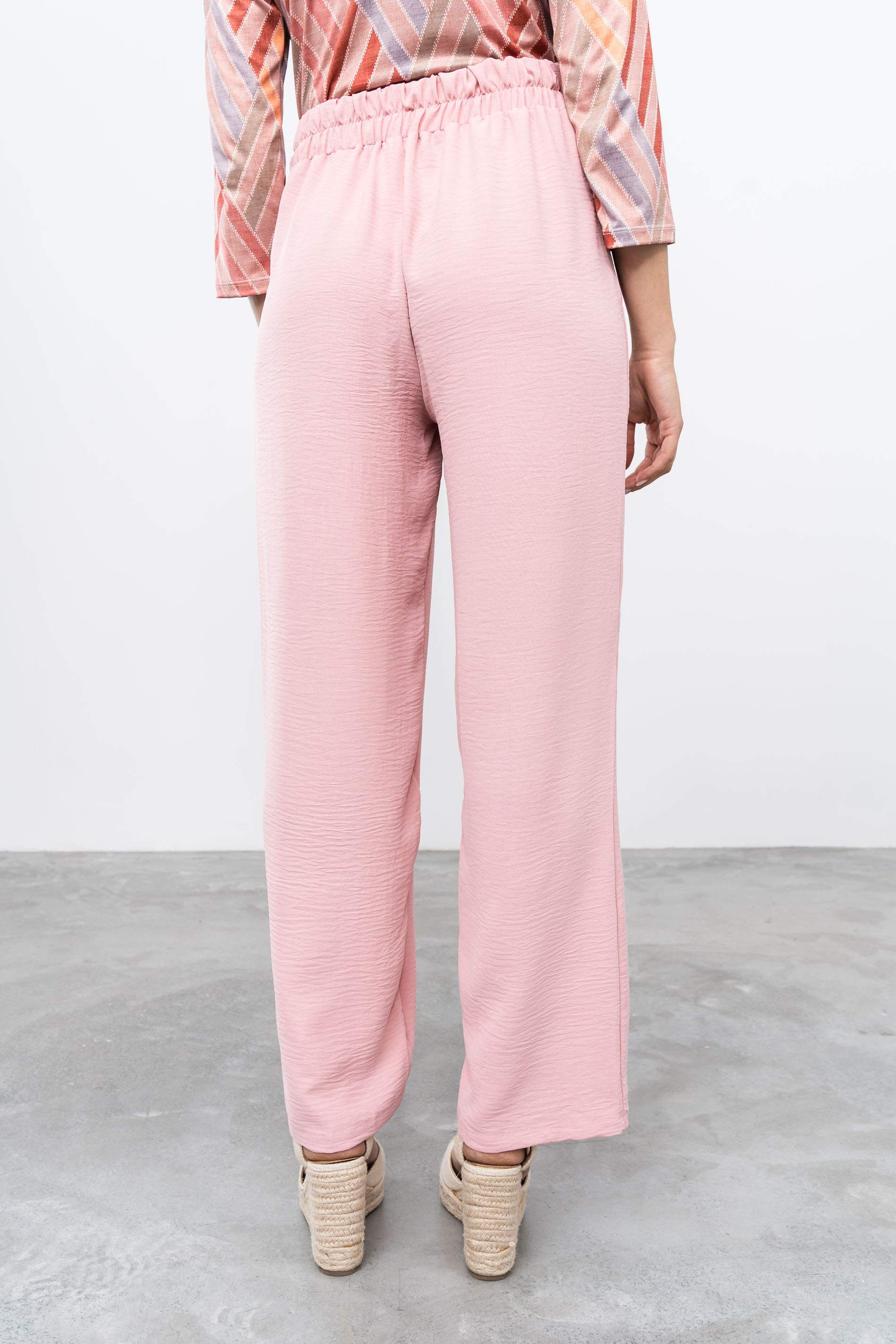 PANTALÓN RECTO NUDE