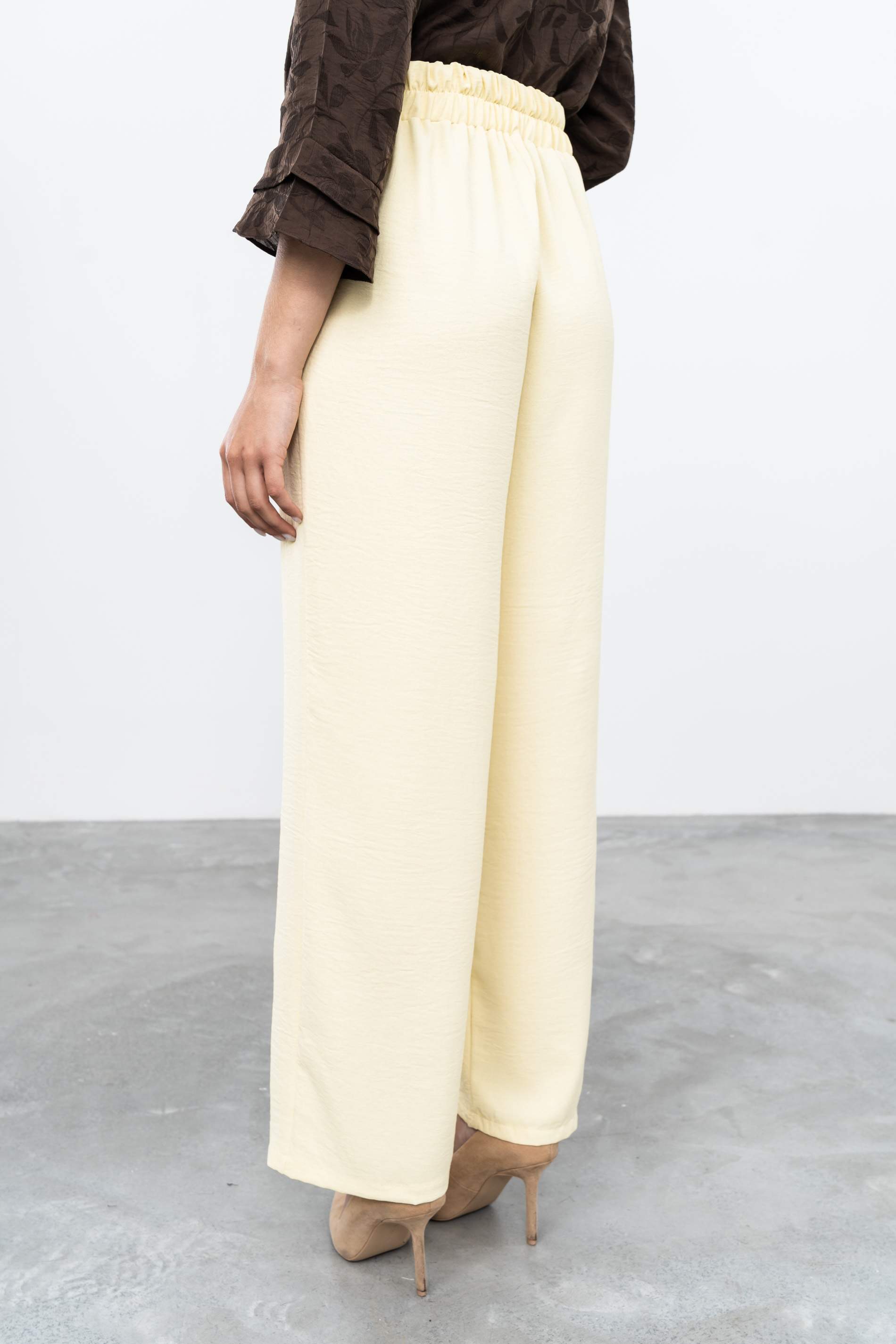 PANTALÓN RECTO VAINILLA