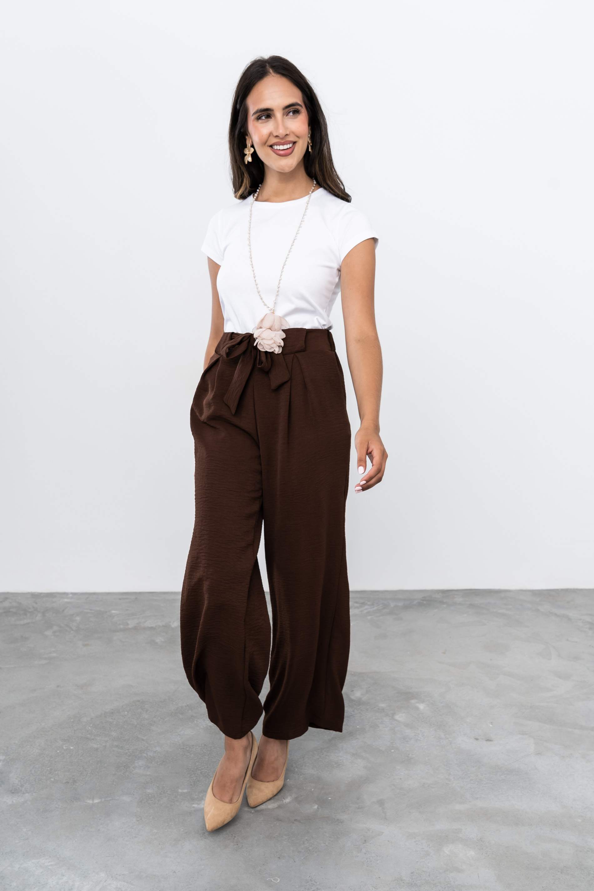 PANTALÓN TABLAS LAZO CHOCOLATE