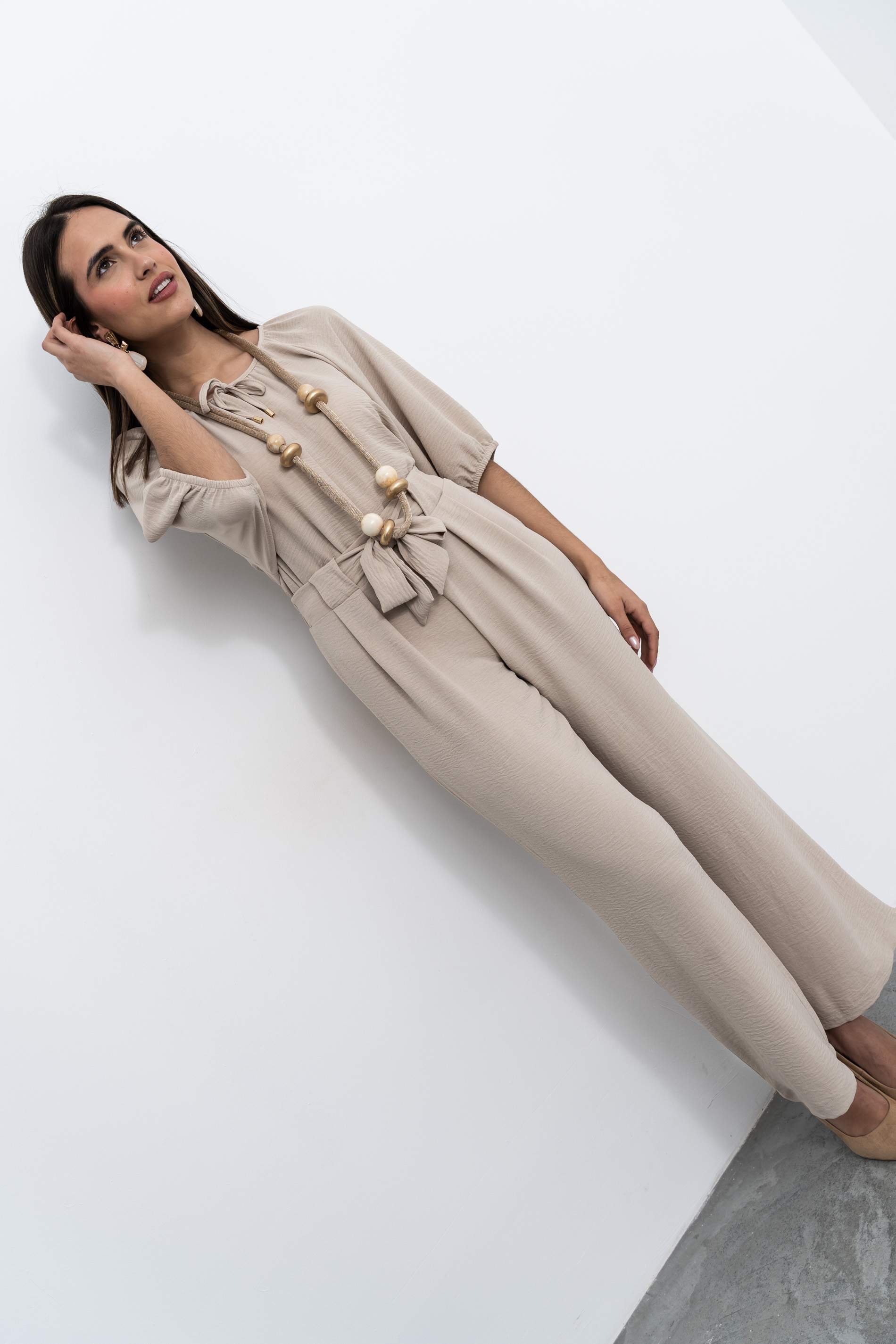 BLUSA FRUNCES LACITO ARENA