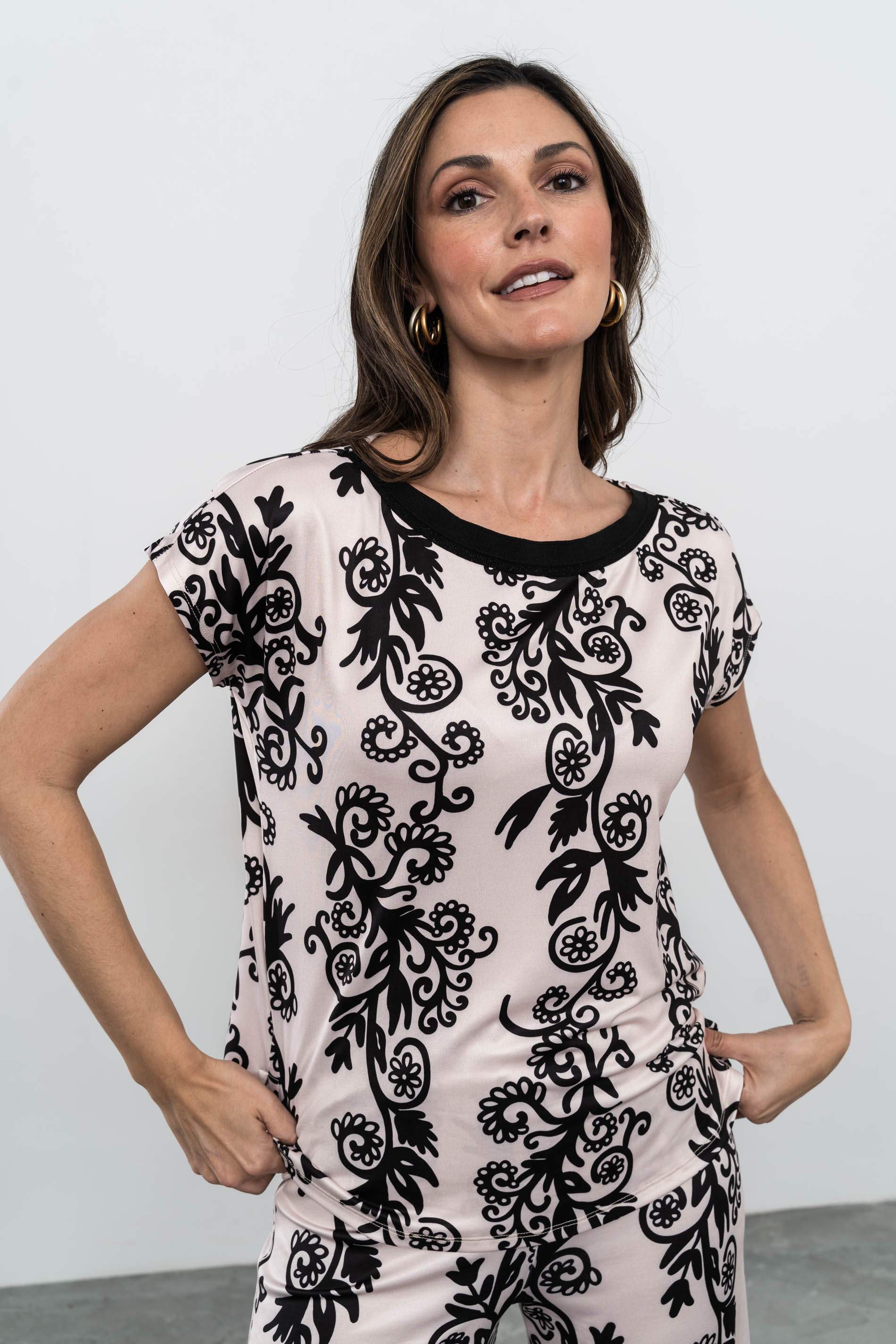 CAMISETA CENEFA BICOLOR