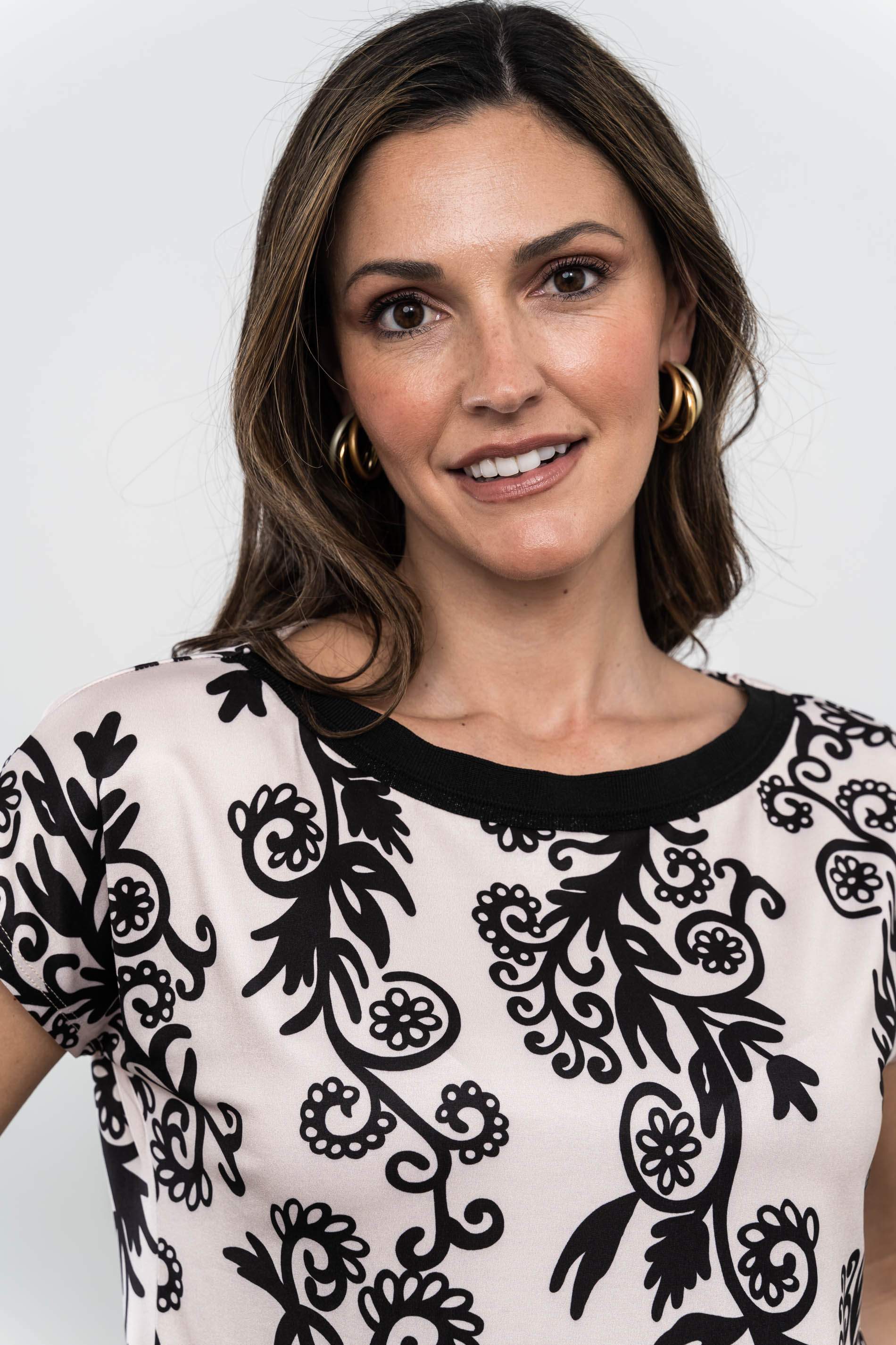 CAMISETA CENEFA BICOLOR