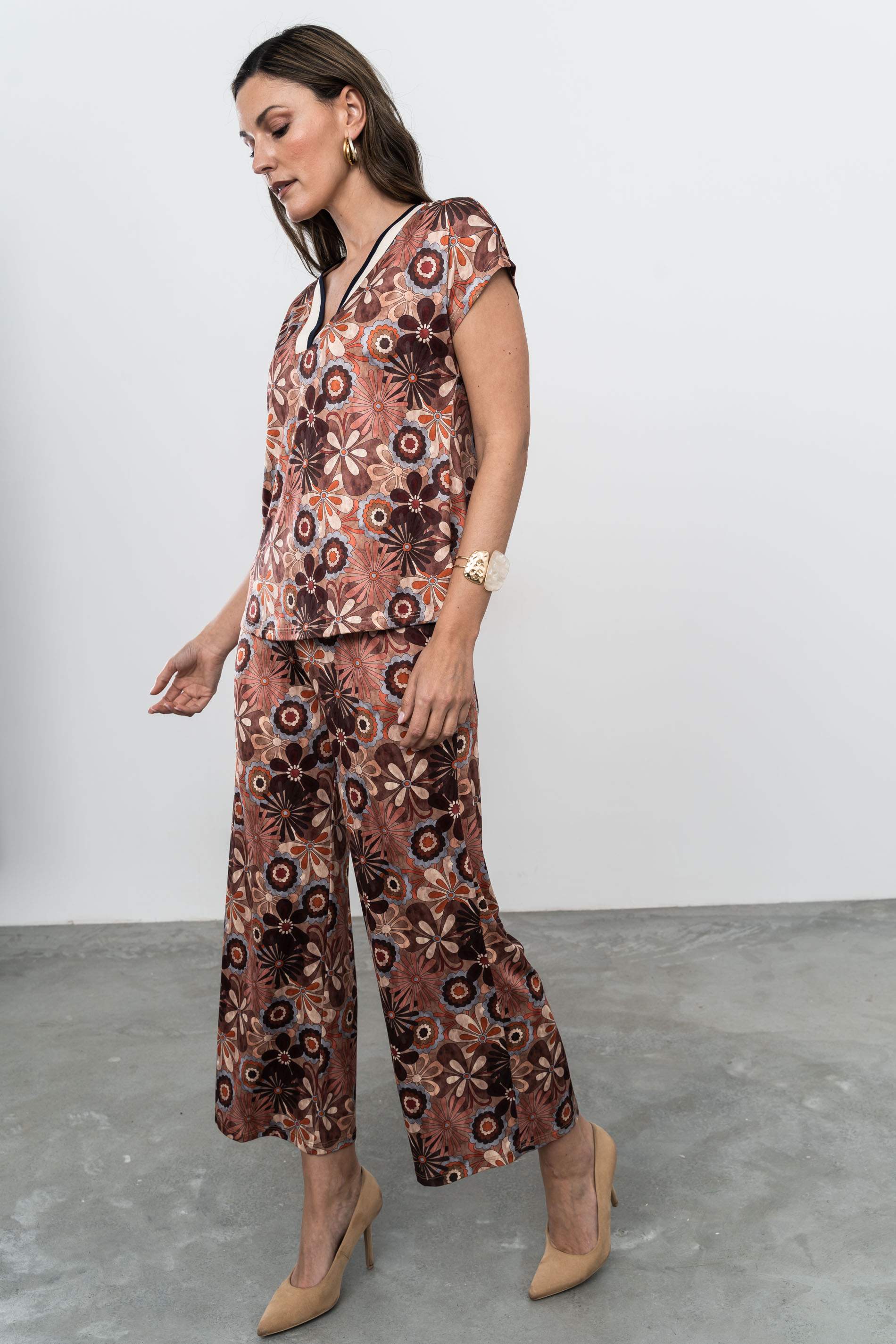 PANTALÓN FLOR RETRO