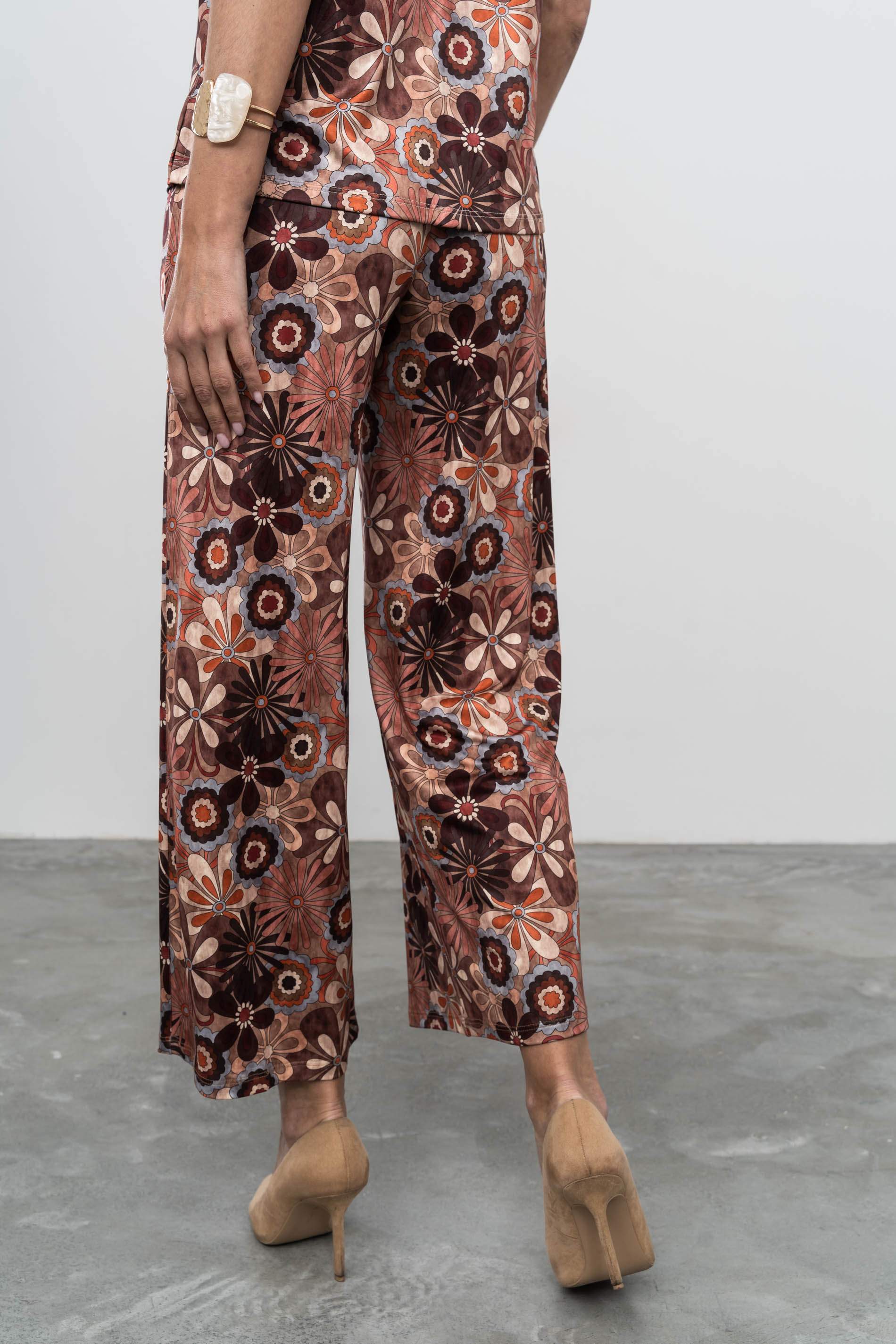 PANTALÓN FLOR RETRO