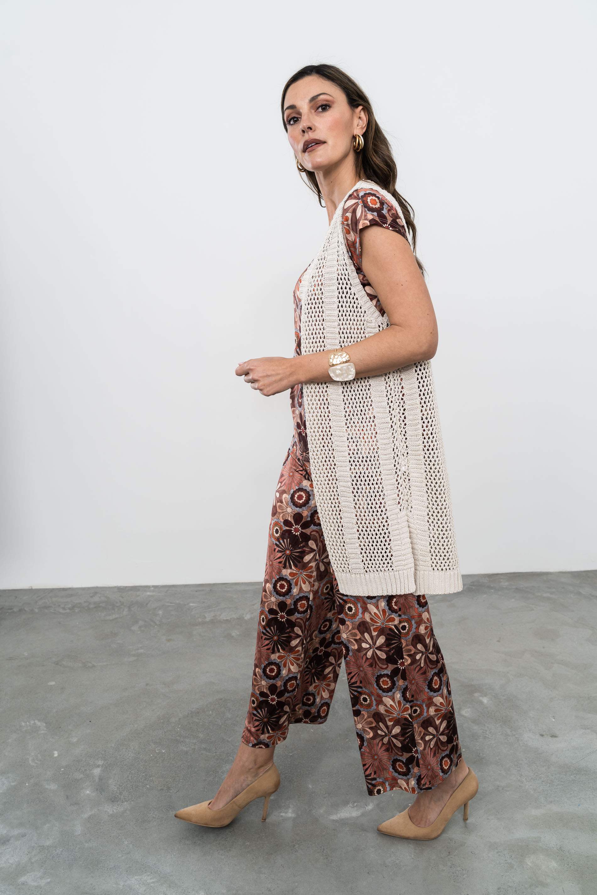 PANTALÓN FLOR RETRO