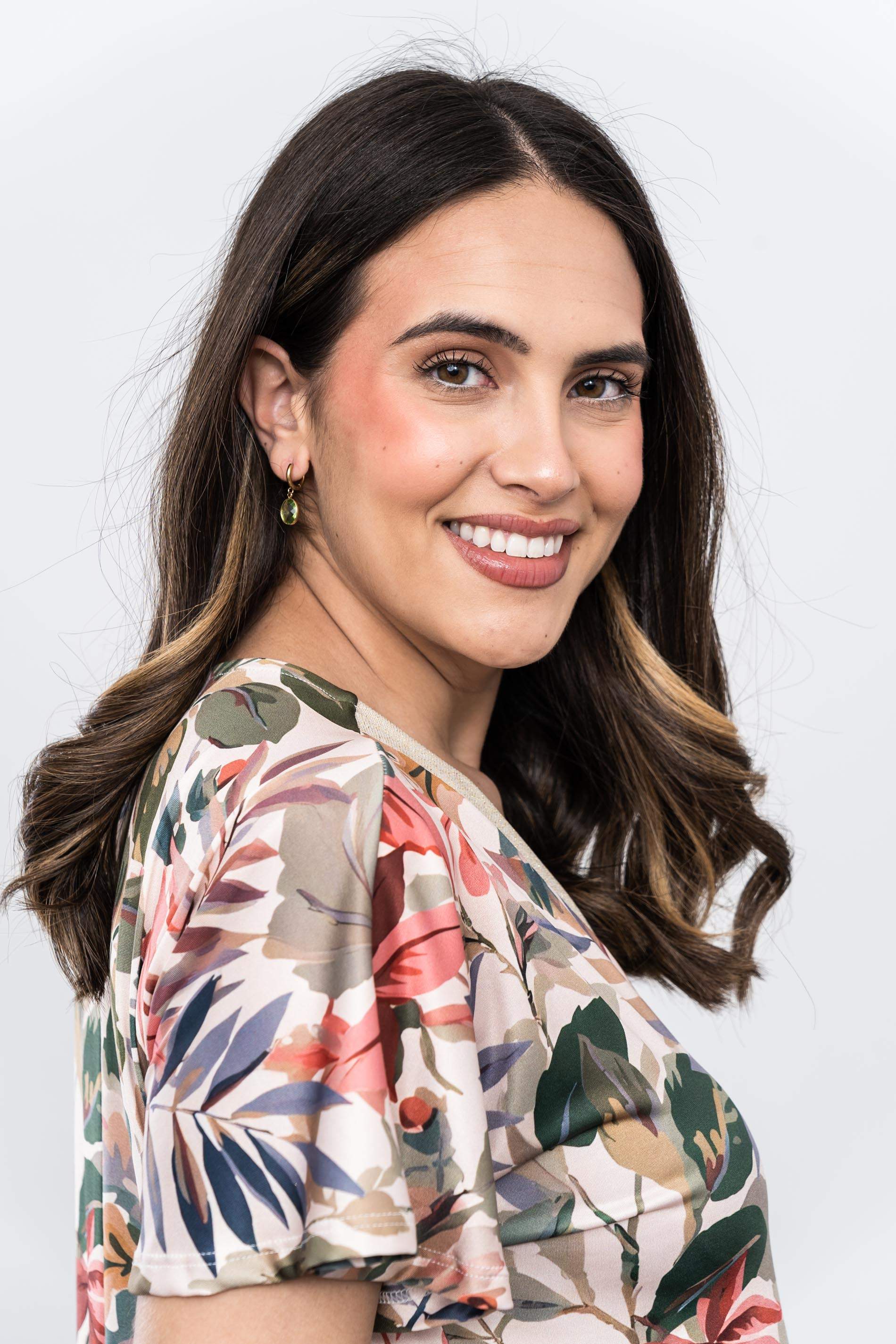 VESTIDO PLIEGUE HOJAS 