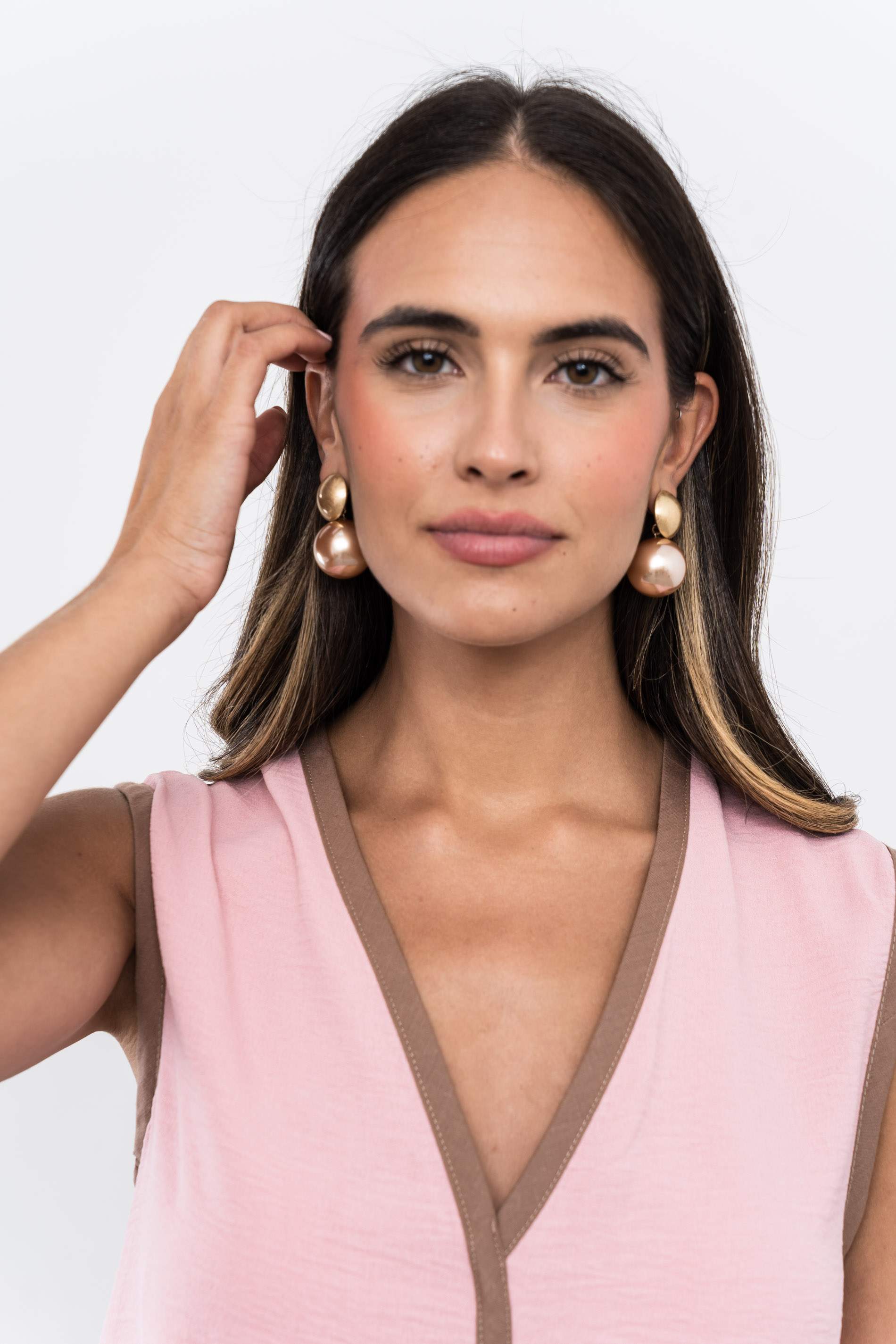 BLUSA VIVOS CONTRASTE ROSA