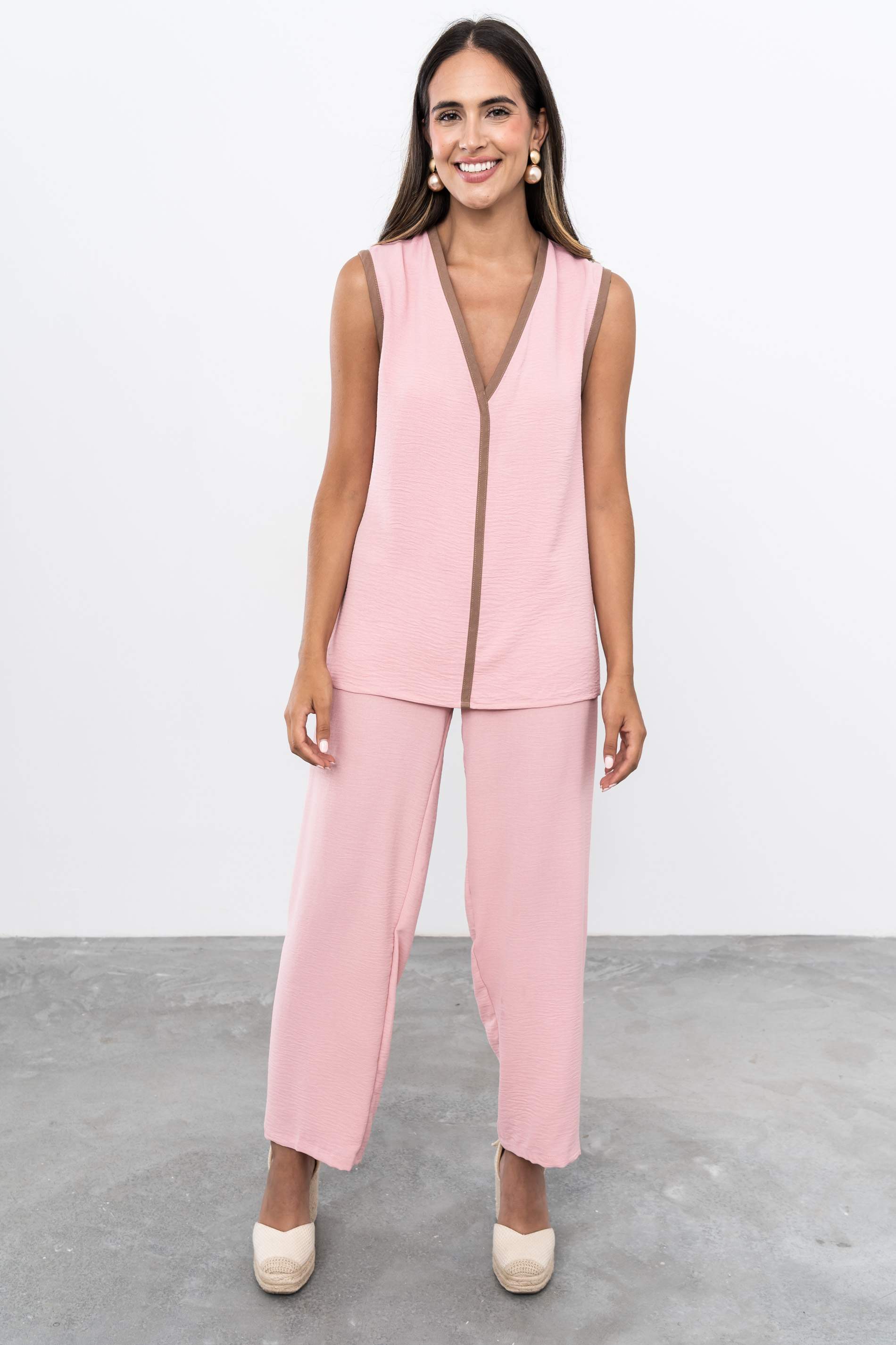 BLUSA VIVOS CONTRASTE ROSA