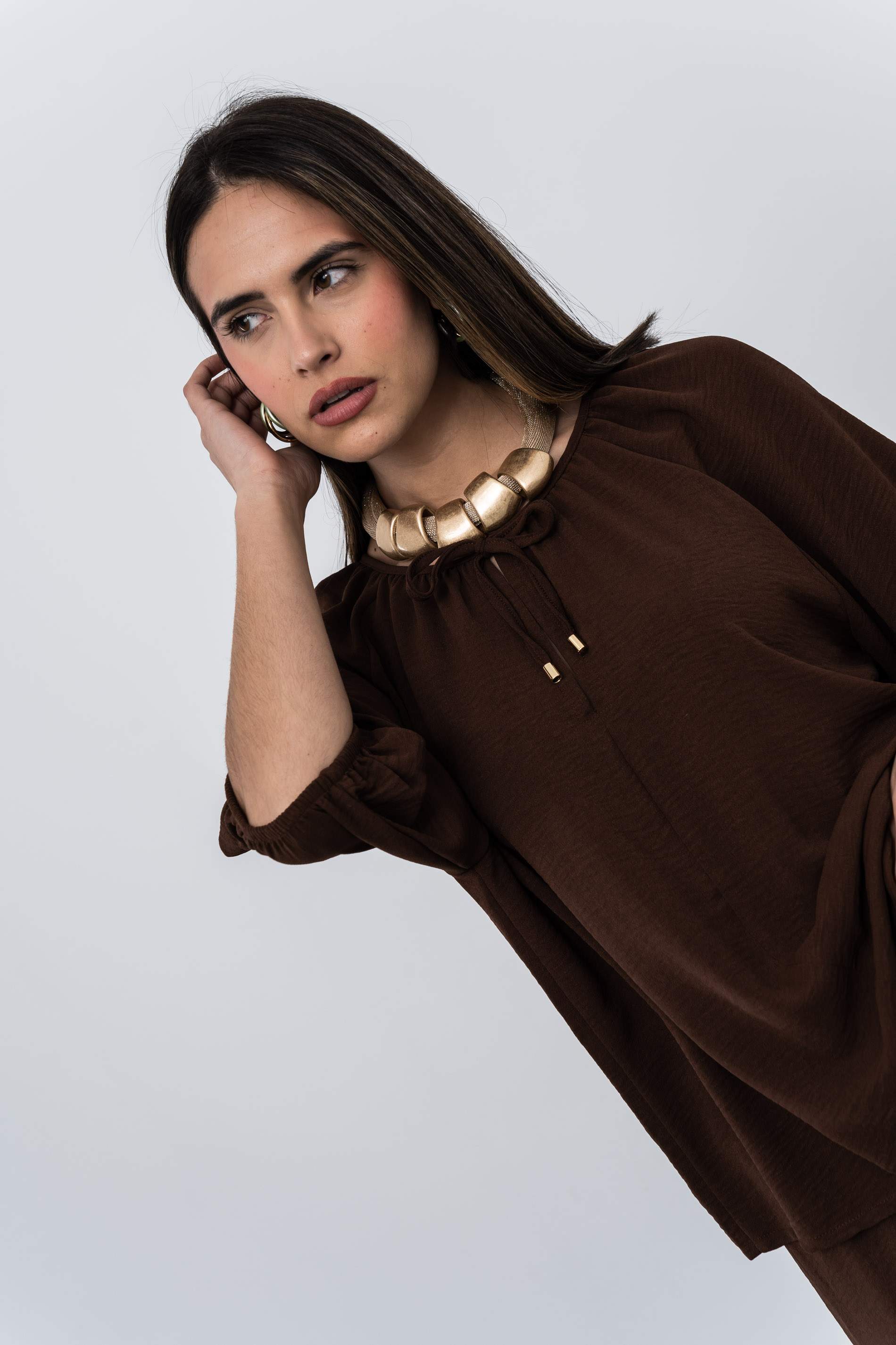 COLLAR MALLA CUENTAS