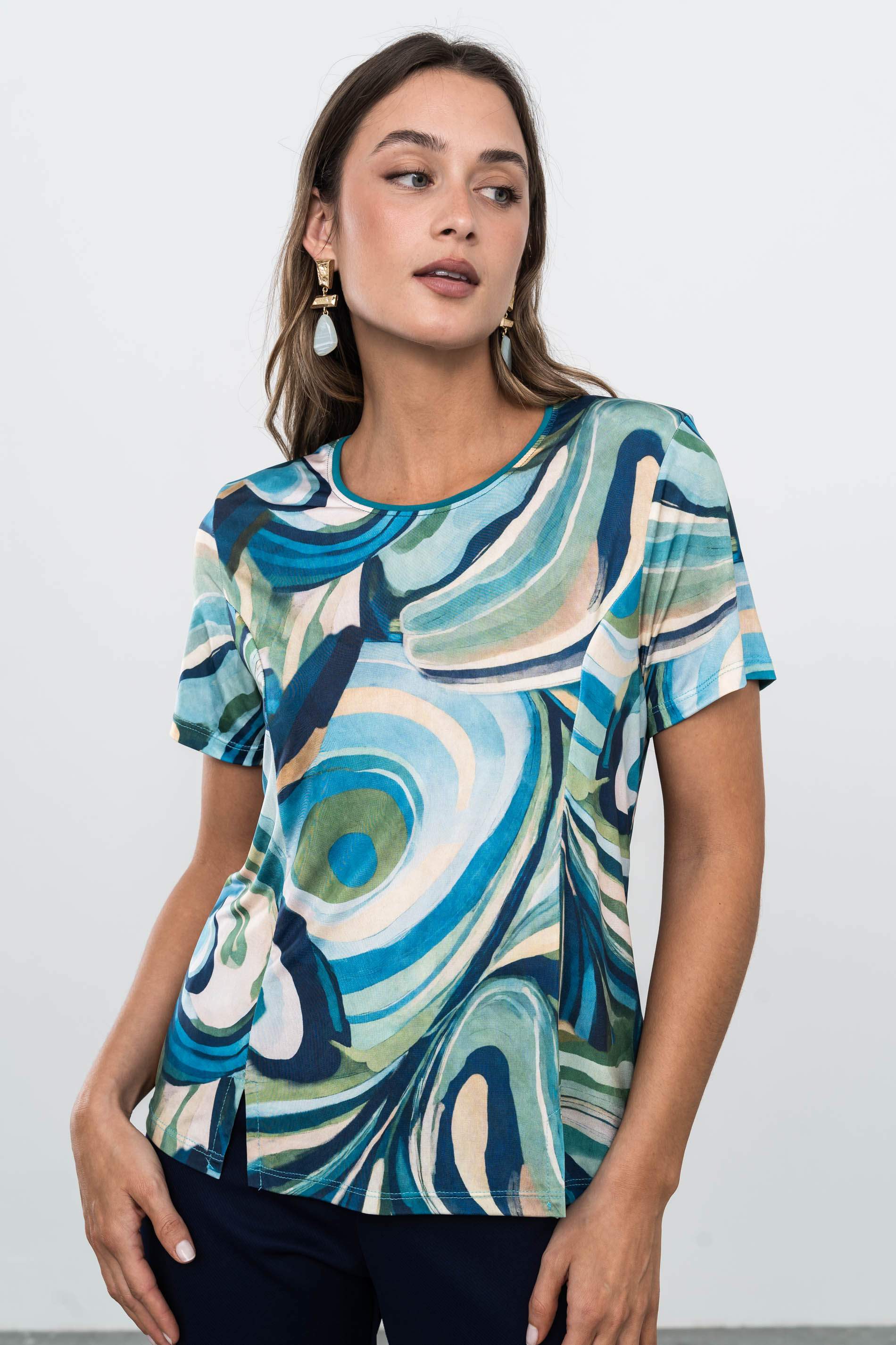 CAMISETA ABERTURAS ACUARELAS