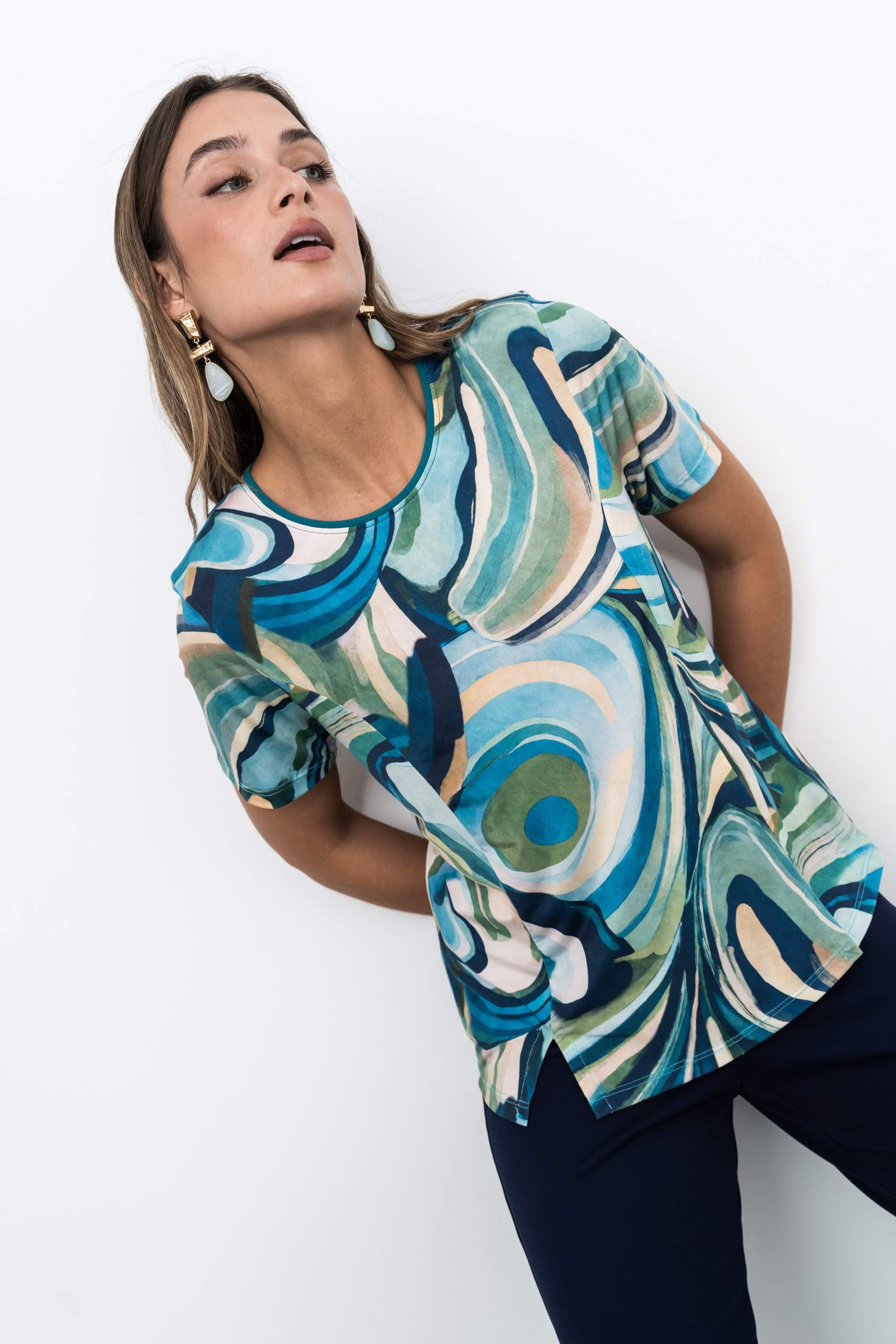 CAMISETA ABERTURAS ACUARELAS