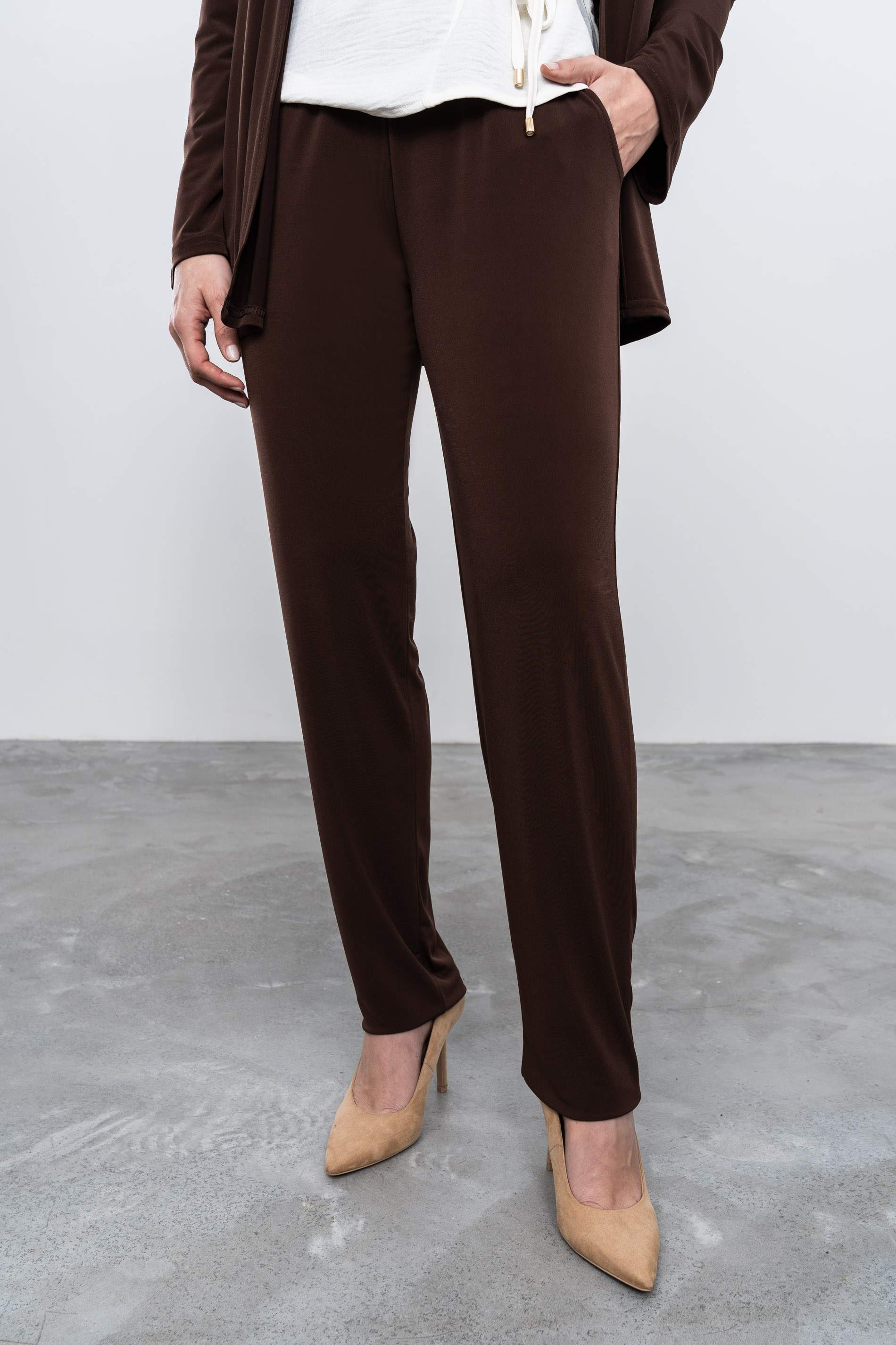 PANTALÓN FLUIDO CHOCOLATE