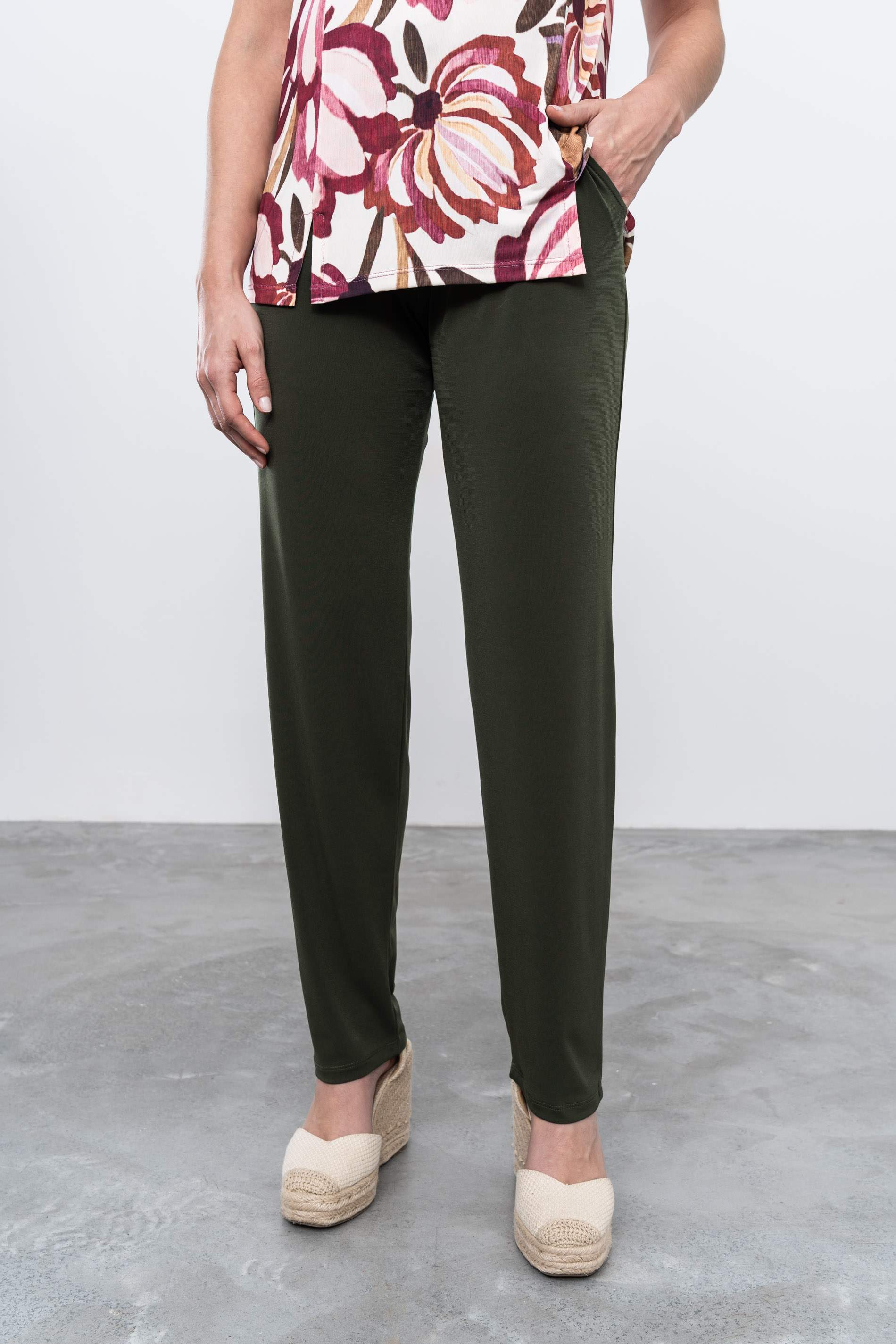 PANTALÓN FLUIDO KAKI