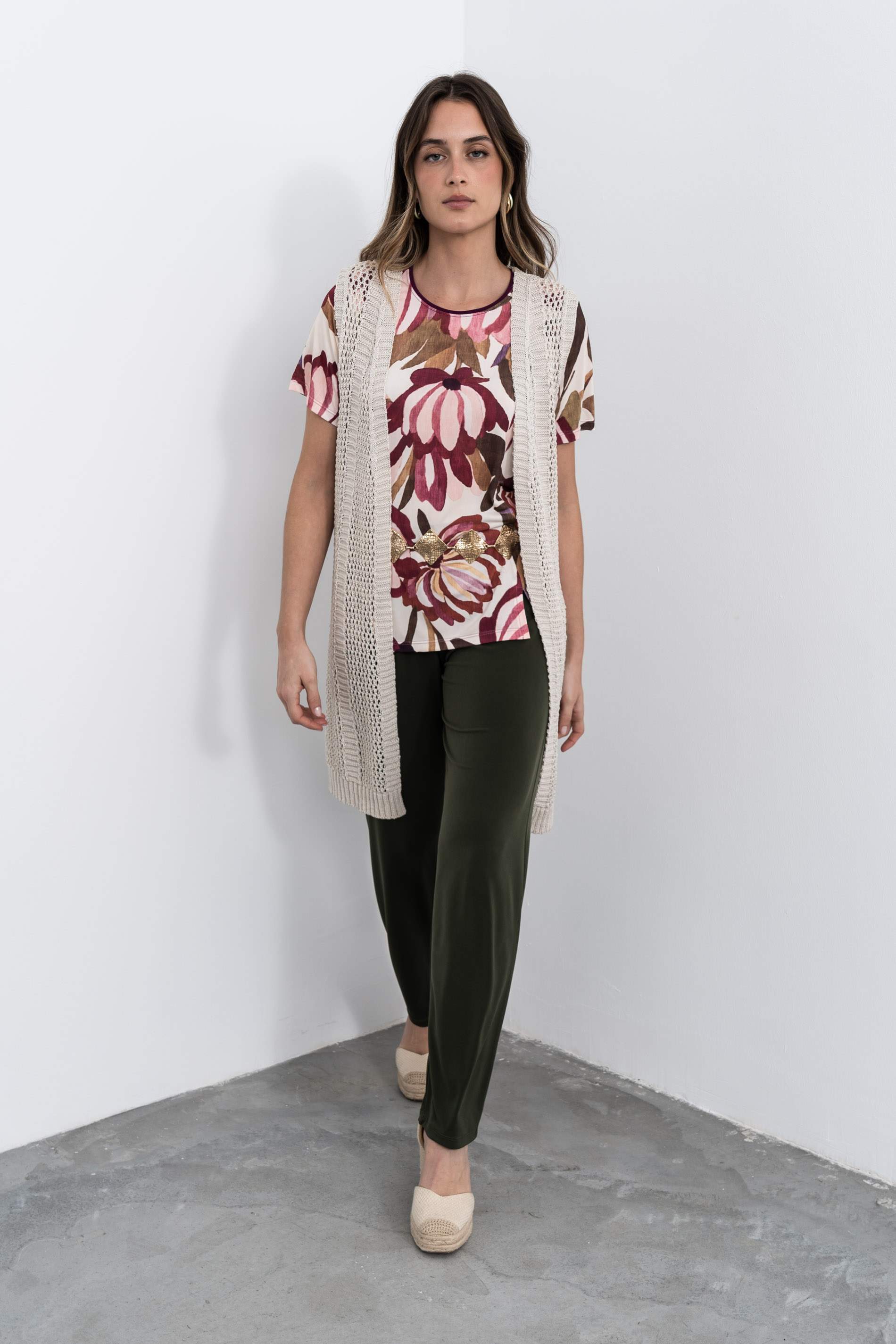 PANTALÓN FLUIDO KAKI