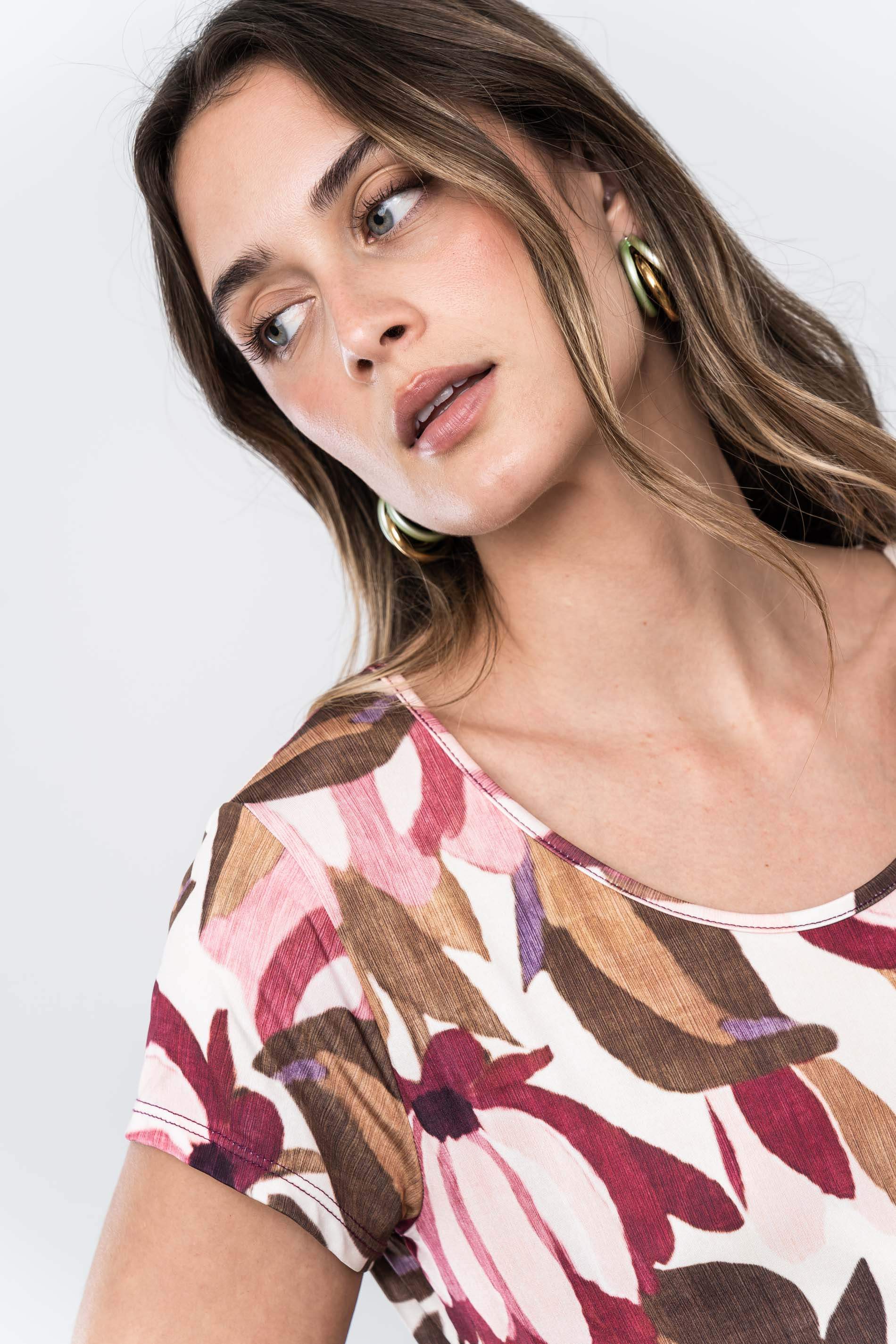 VESTIDO VOLANTE FLORAL