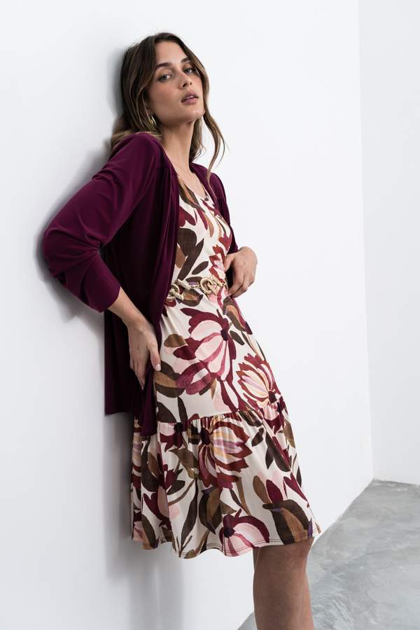 VESTIDO VOLANTE FLORAL