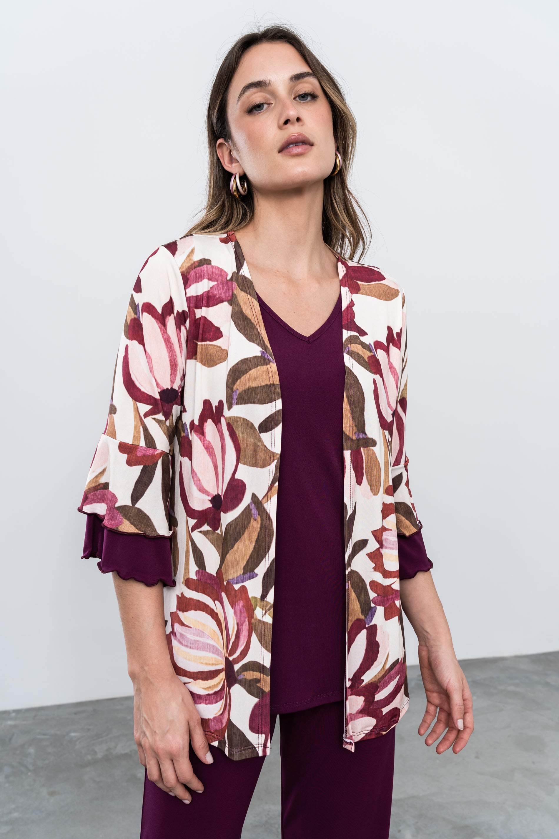 CONJUNTO SIMULADO FLORAL