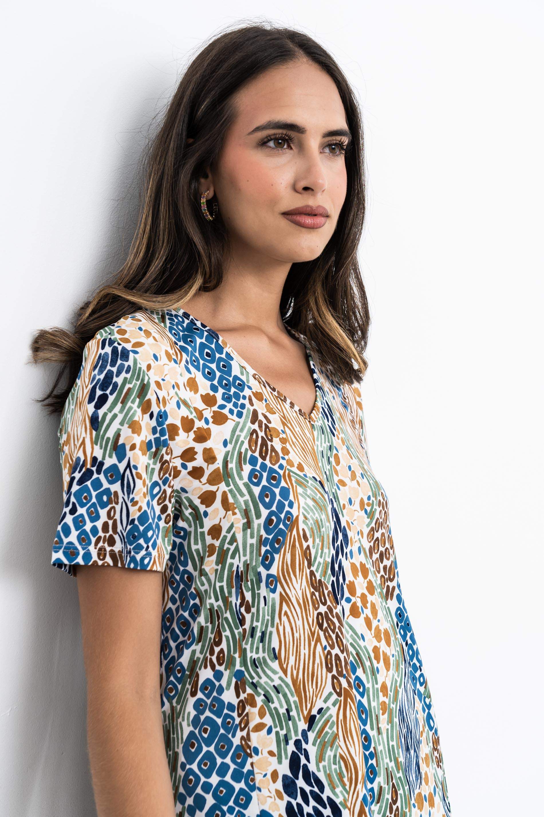 VESTIDO VOLANTE TULIPANES