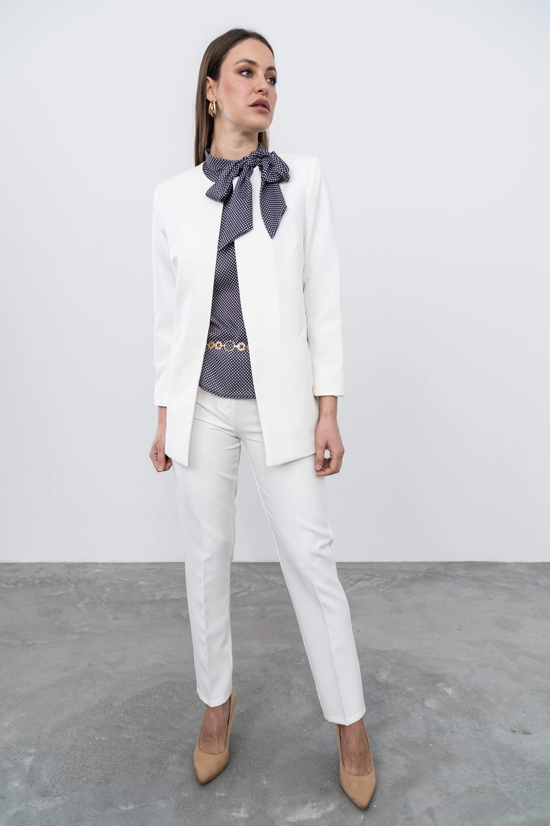 BLUSA LAZADA TOPOS MARINO