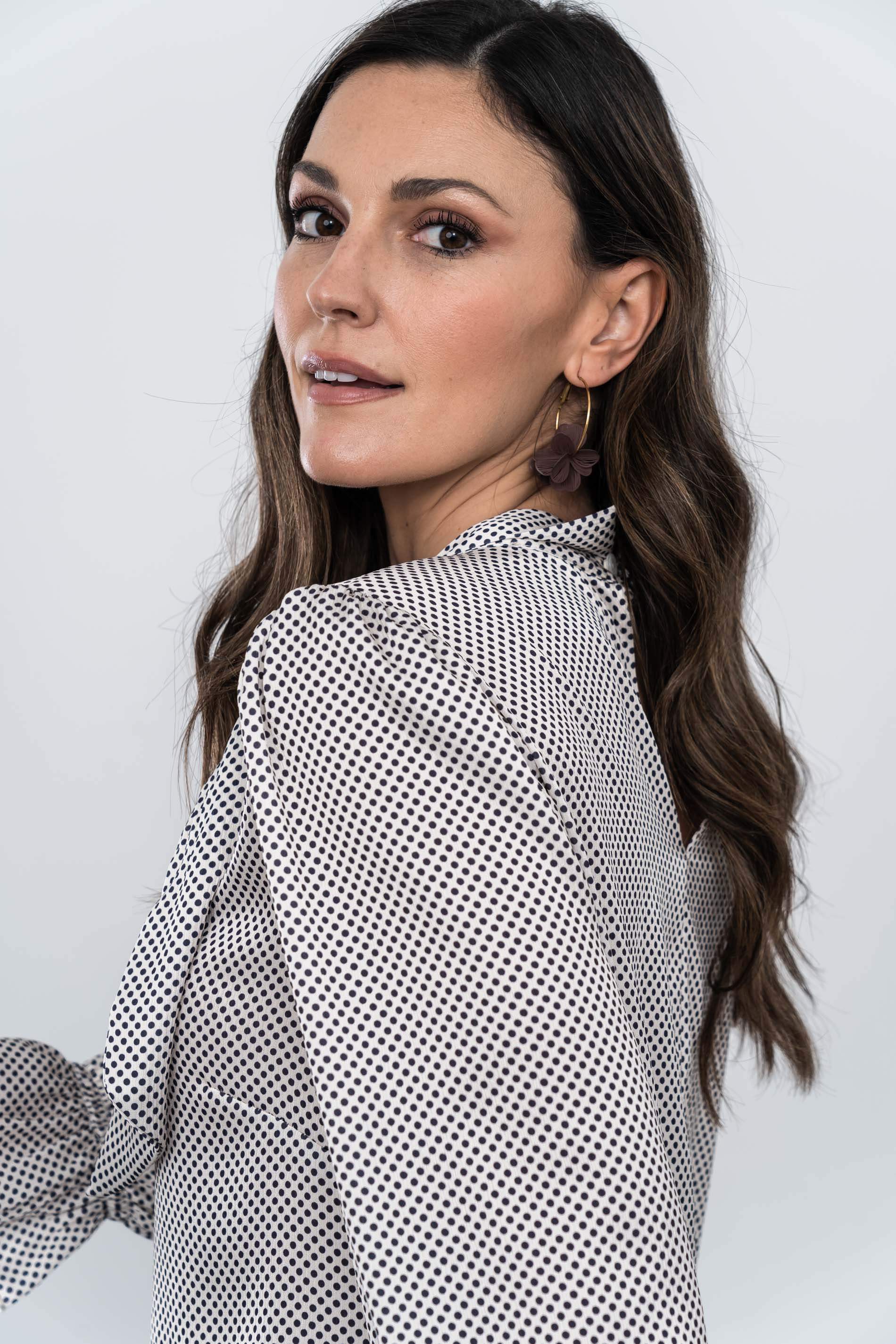 BLUSA LAZADA TOPOS CRUDO