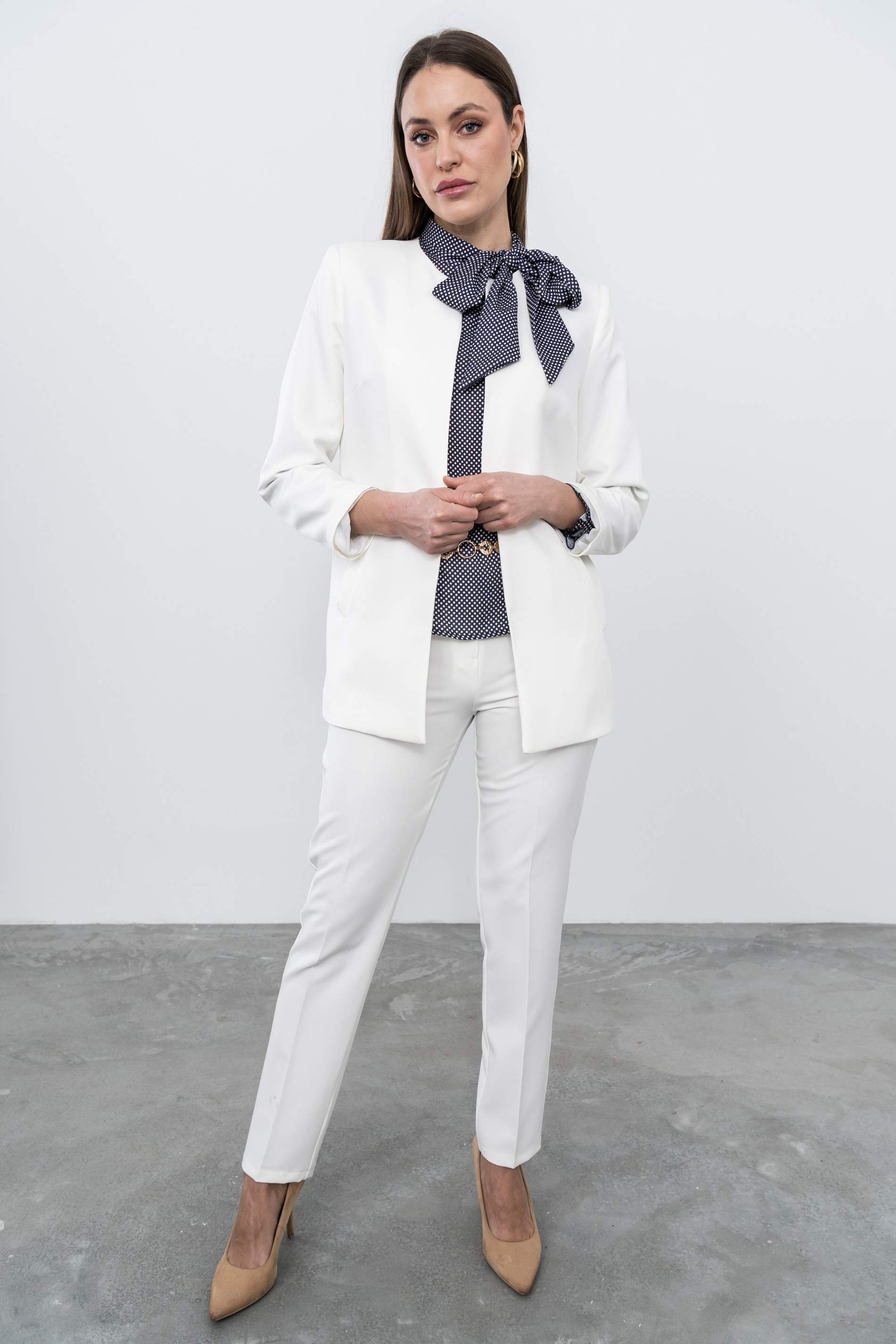 PANTALÓN VESTIR CRUDO