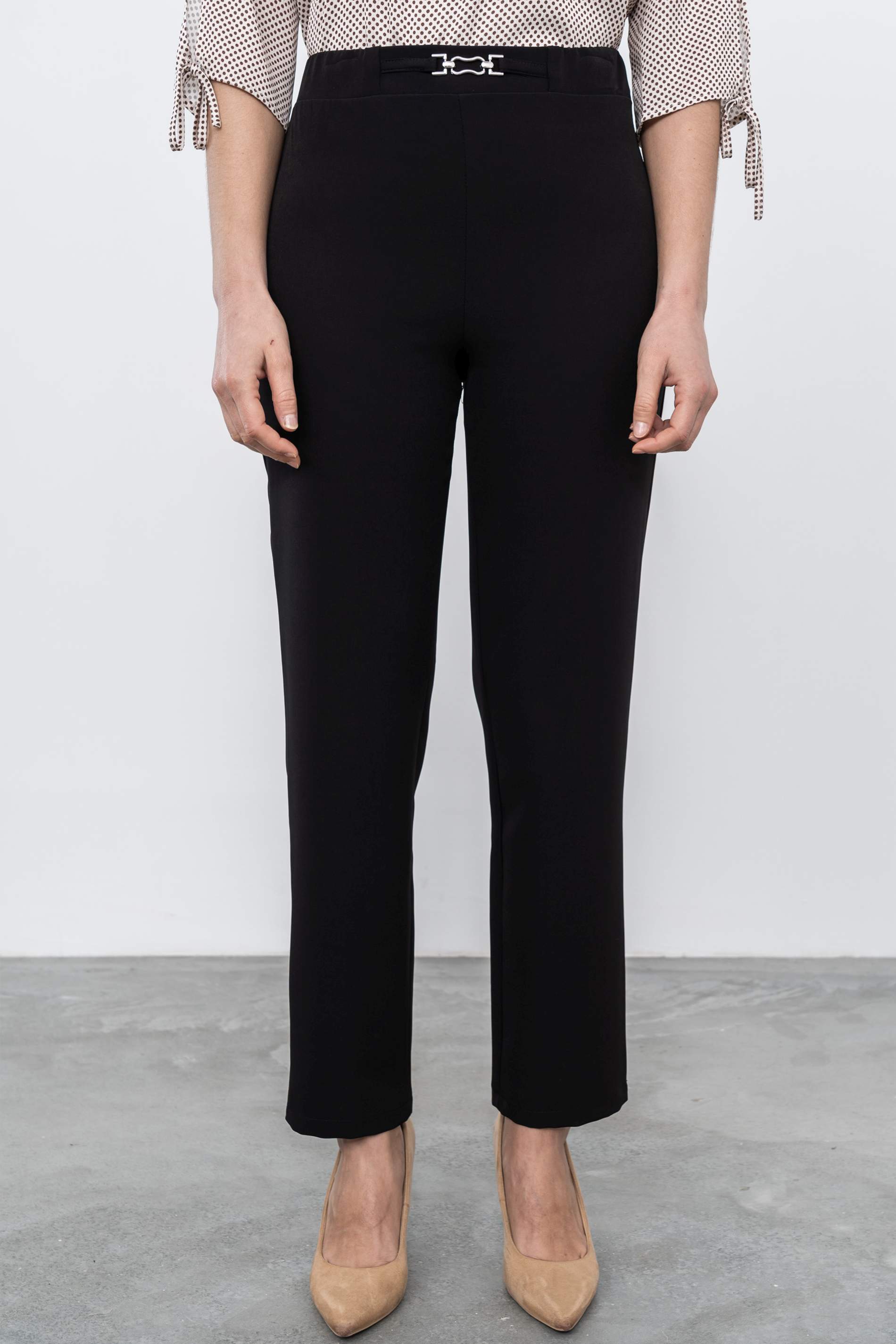 PANTALÓN HEBILLA NEGRO