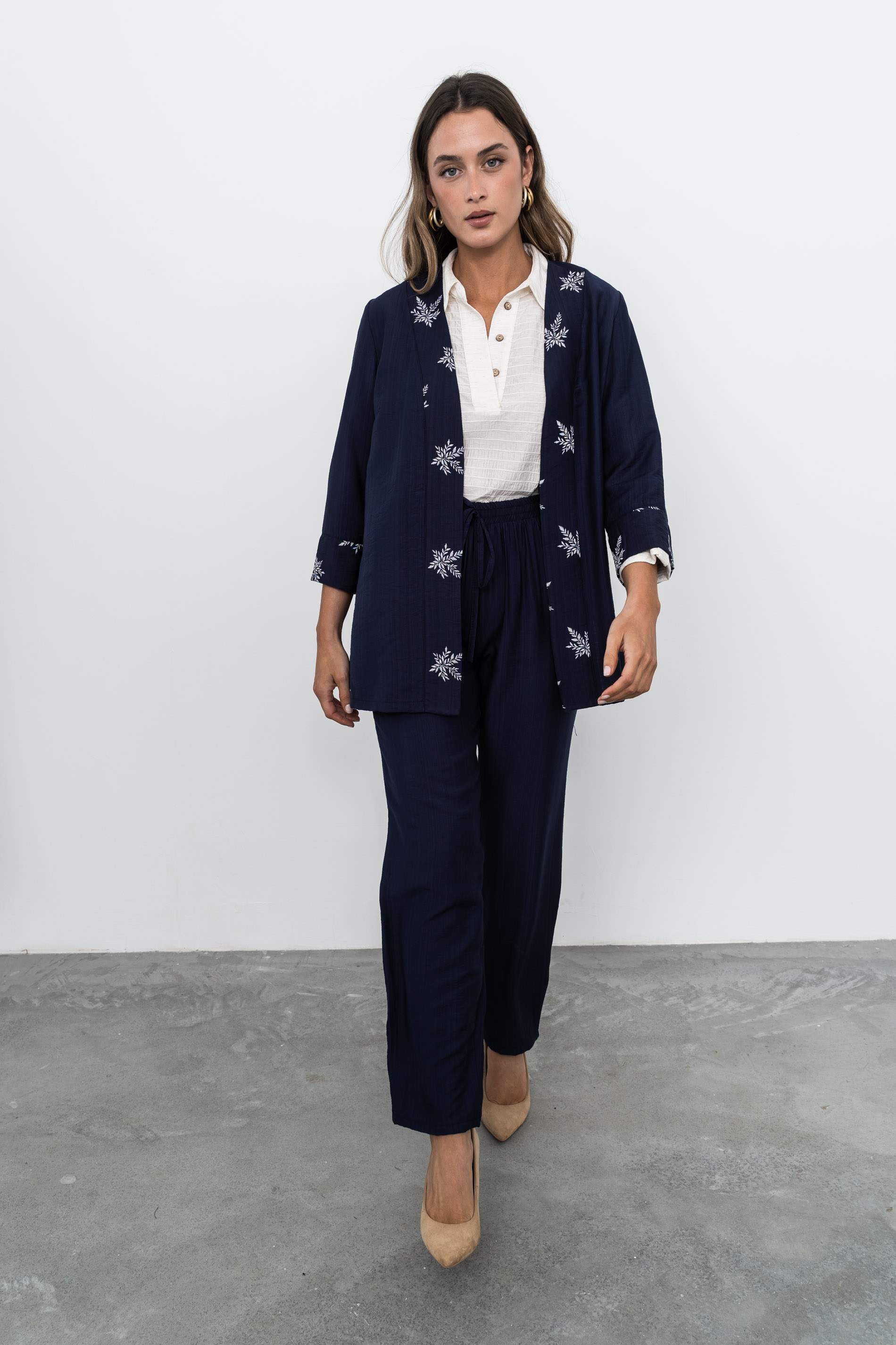 PANTALÓN HOLGADO MARINO