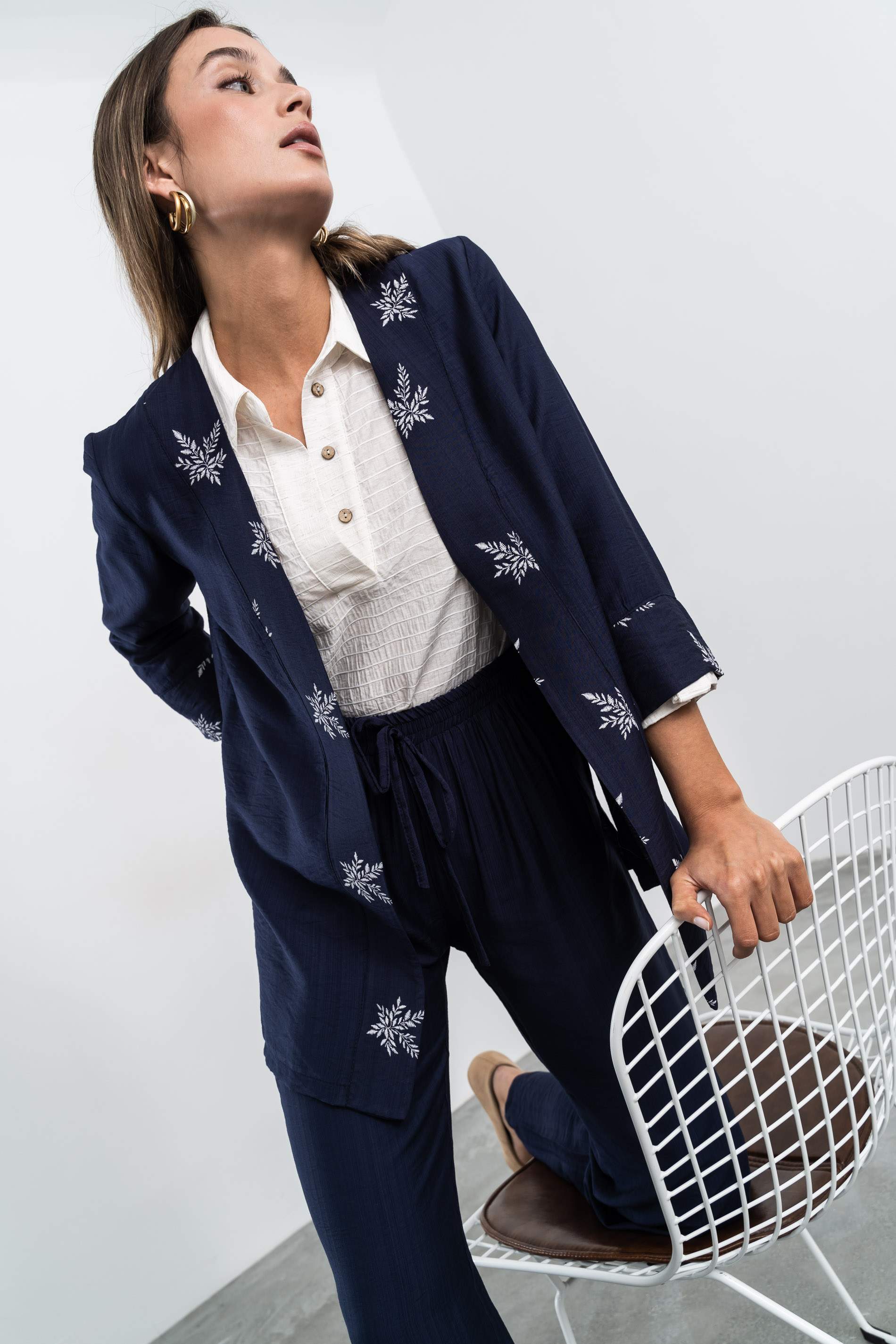 PANTALÓN HOLGADO MARINO