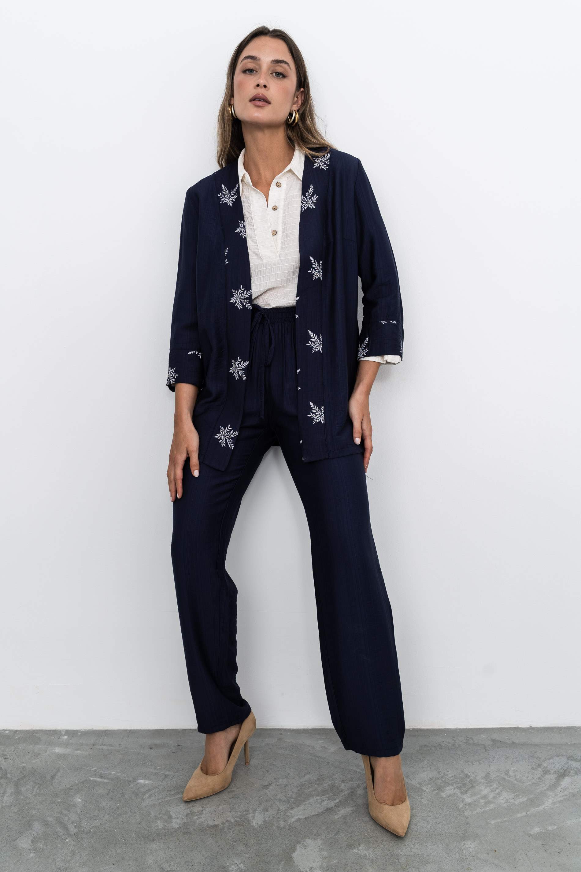 PANTALÓN HOLGADO MARINO