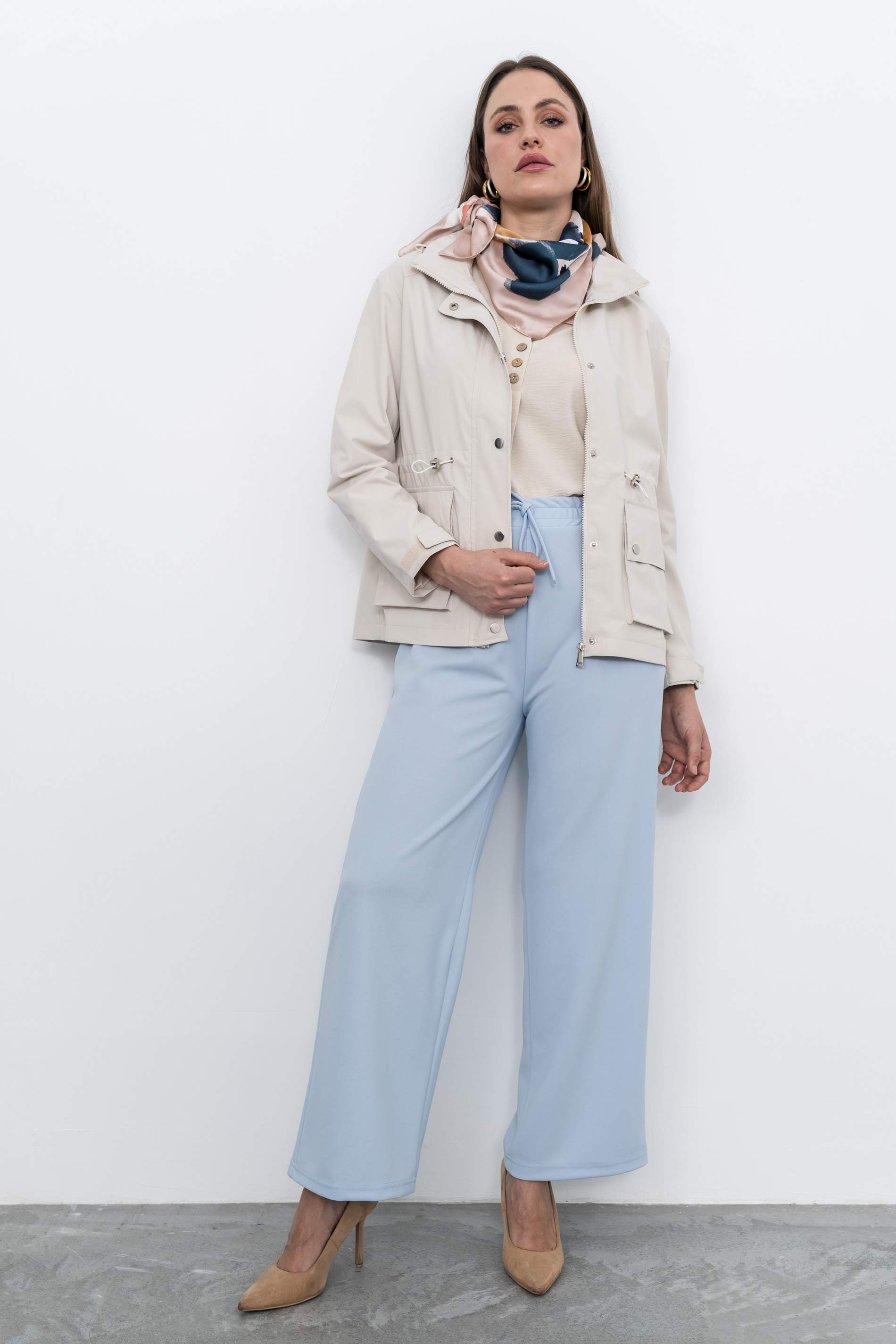 BLUSÓN BOTONES COCO BEIGE